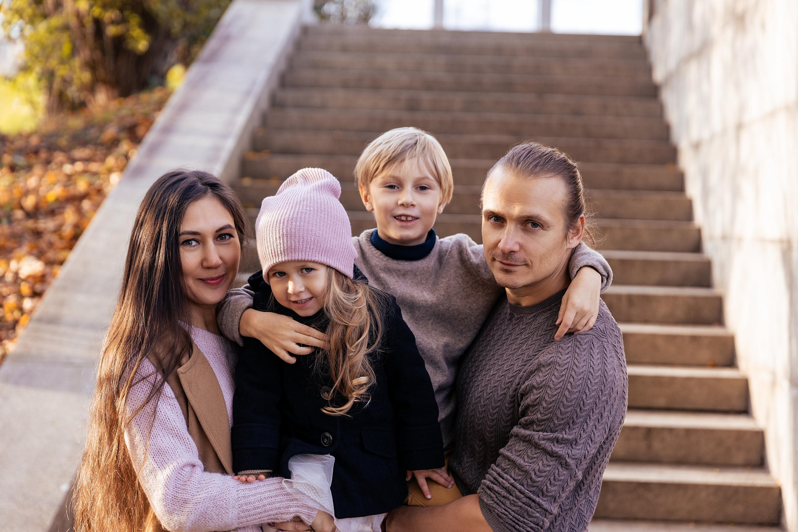 Семейная фотосессия на природе