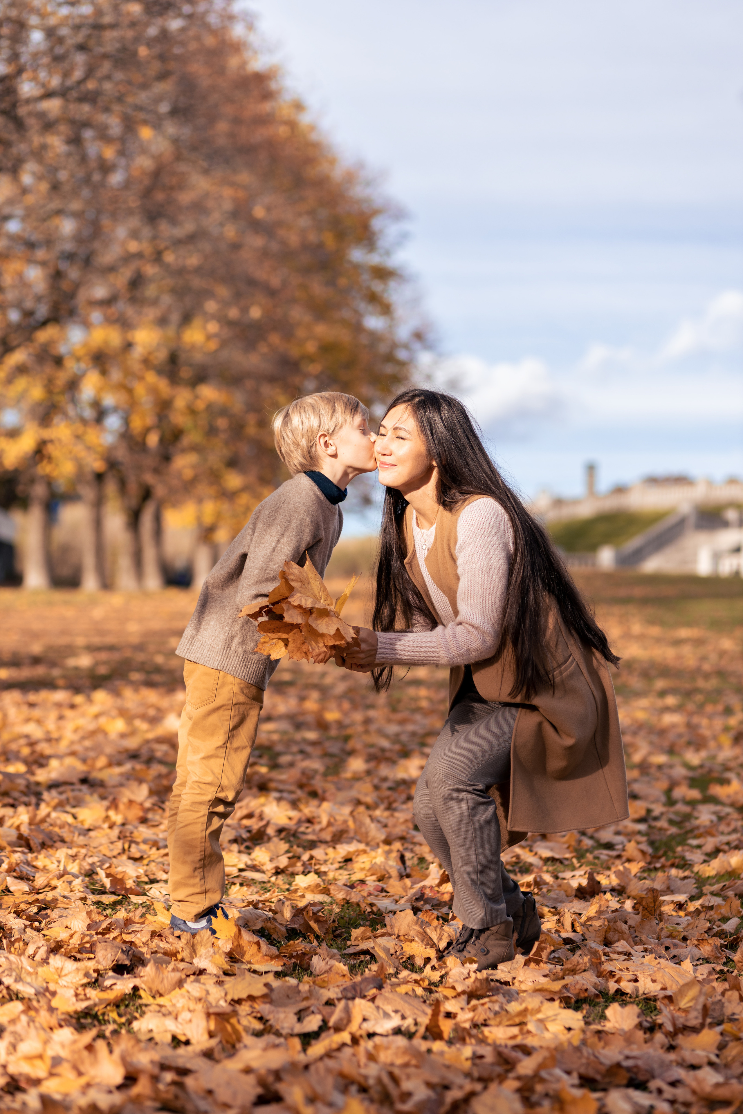 Фотосессия с детьми на природе, фотограф в Таллинне