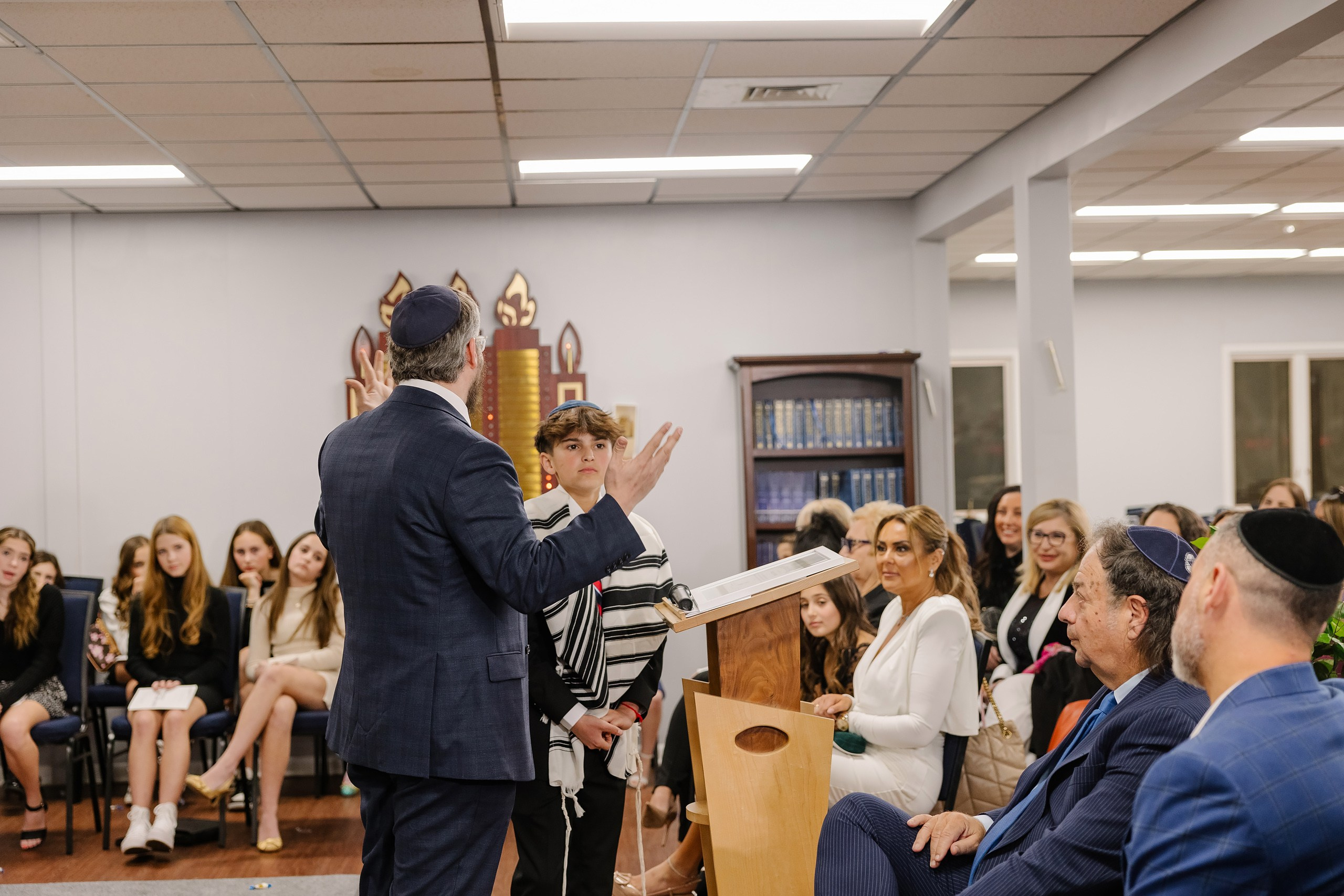 1.02.2024 Bar Mitzvah. Wedding family event photographer in Chicago Nick Yushevich