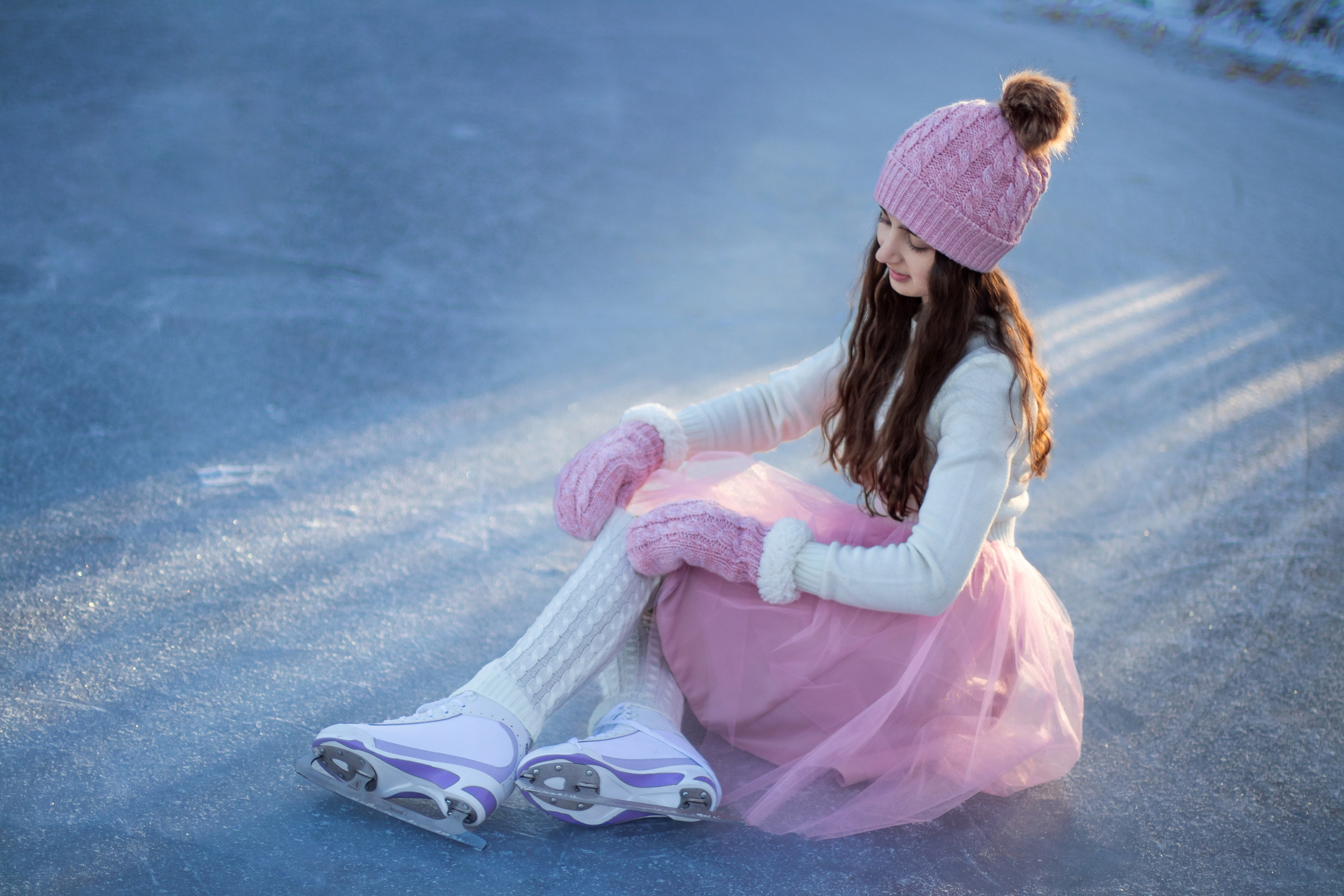 На катке. Фотограф Яна Галецкая в Гранд-Прери