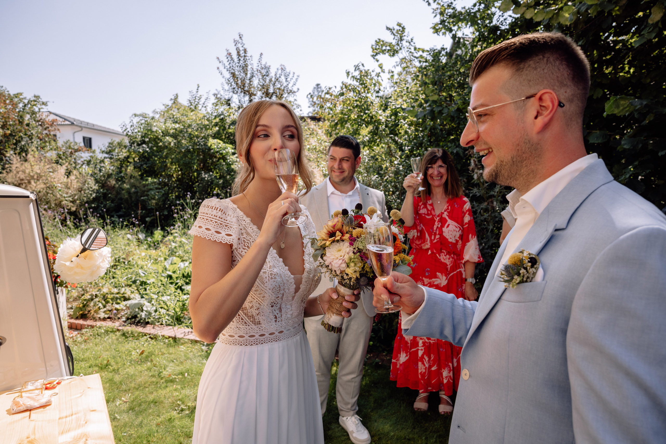 Gilching: Vanessa und Maxi. Hochzeitsfotograf München Taufe Familienfotograf Tanja Mauke