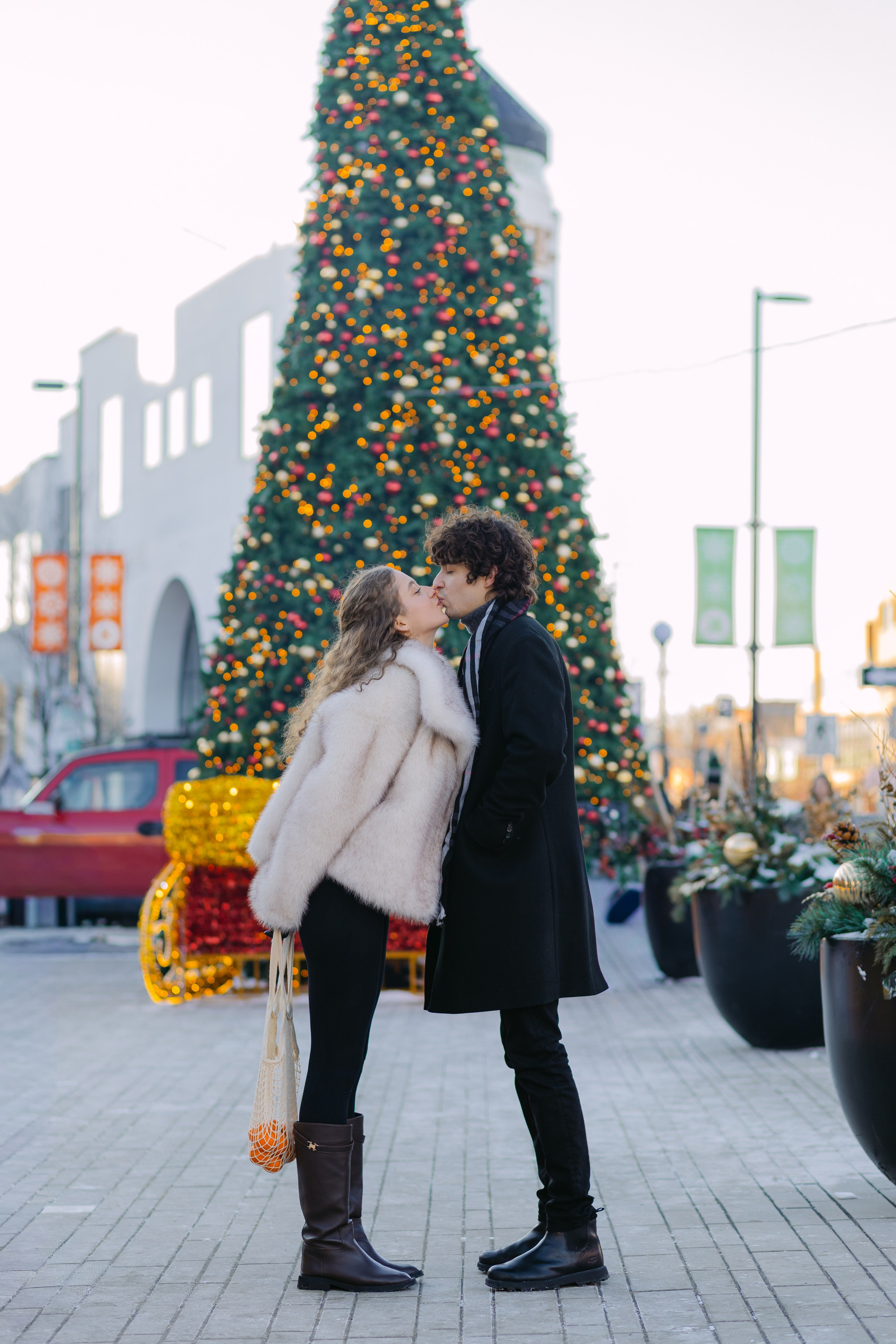 Christmas magic together. Home