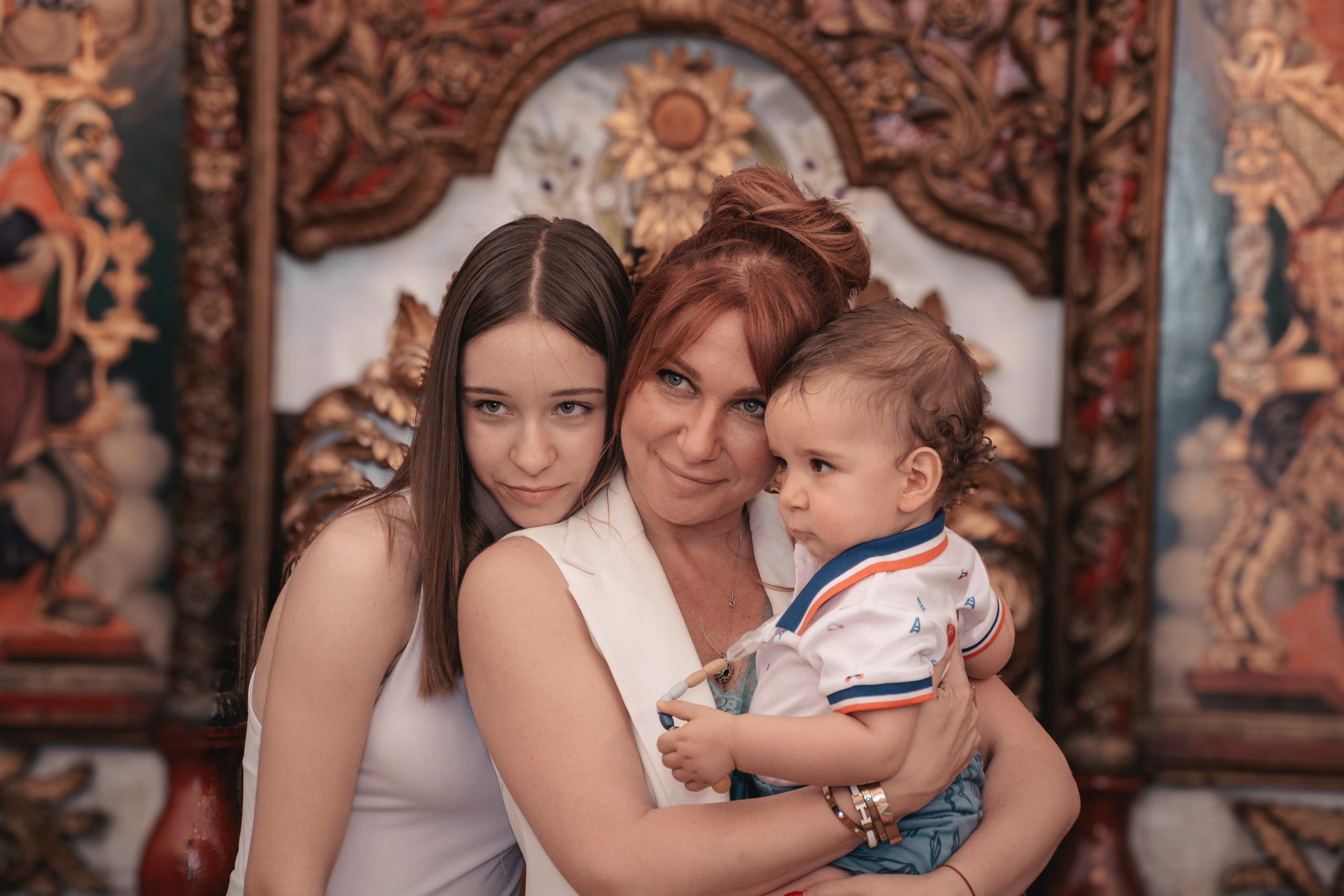 Lazar, krštenje i rođendan. BambinaaPhotography