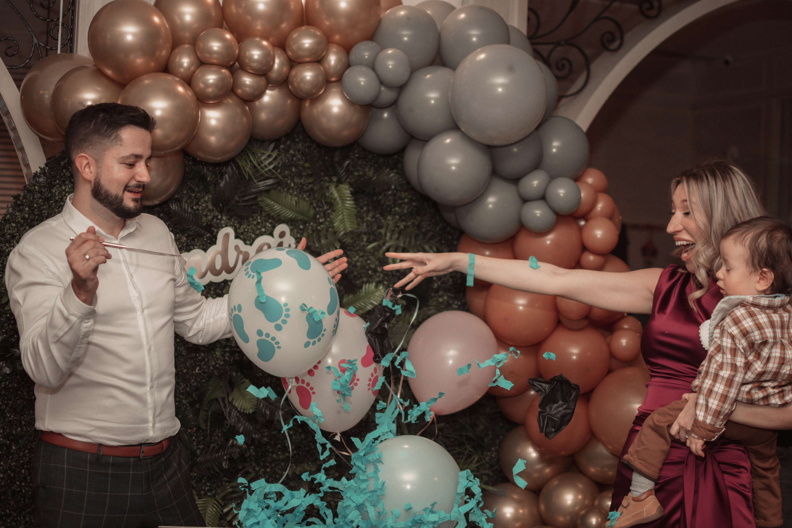 Andrej, krštenje i rođendan. BambinaaPhotography