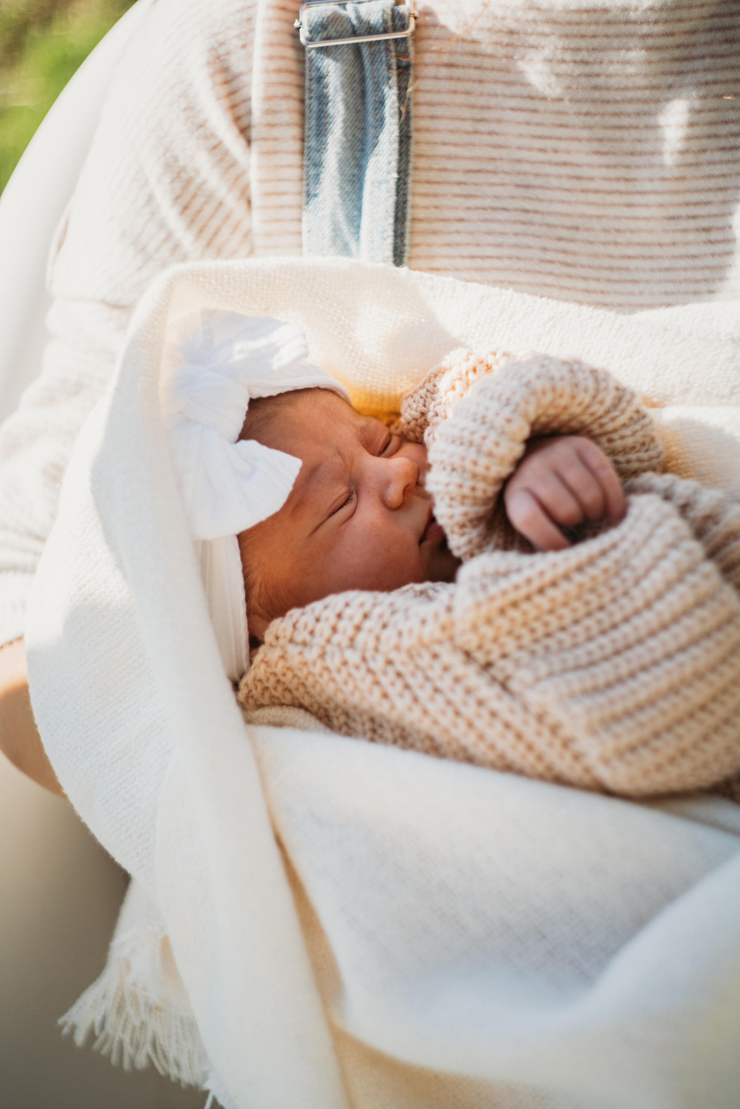 Newborn 2025. Svitlana Miahka fotografa a Genova