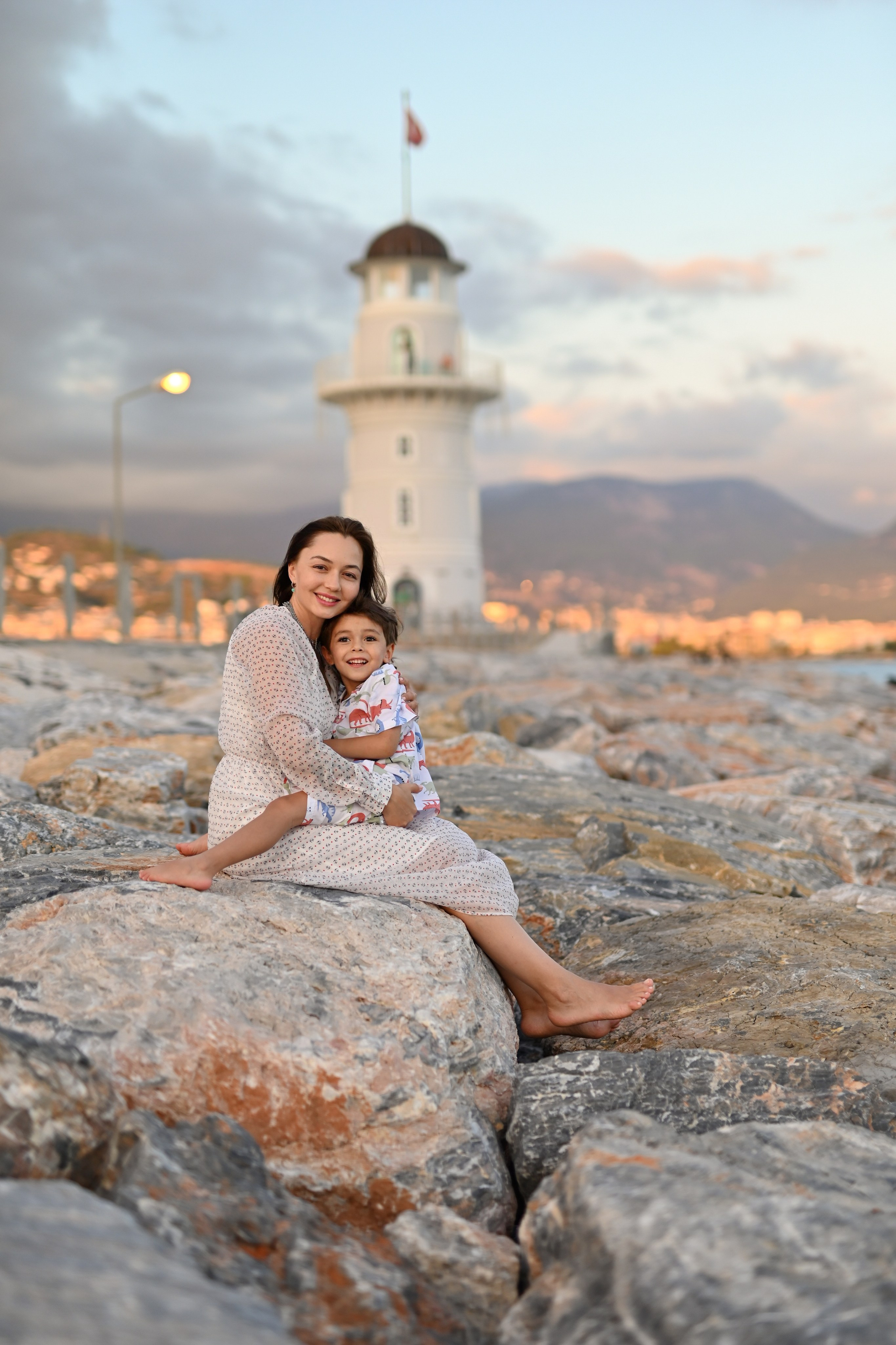 Прогулка в порту и у маяка. Photographer in Alanya, Side, Manavgat. Türkiye