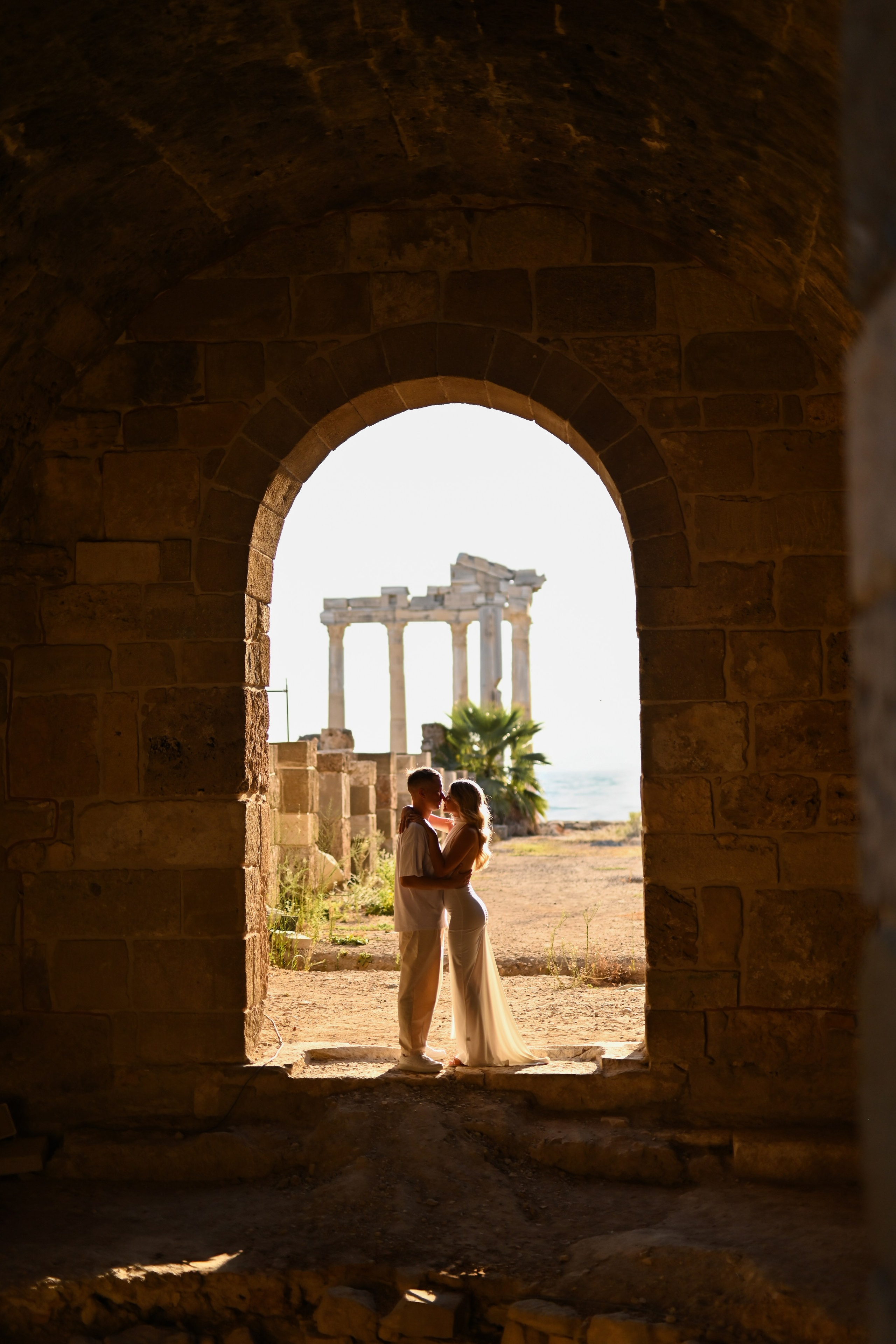 Прогулка по античному Сиде. Photographer in Alanya, Side, Manavgat. Türkiye