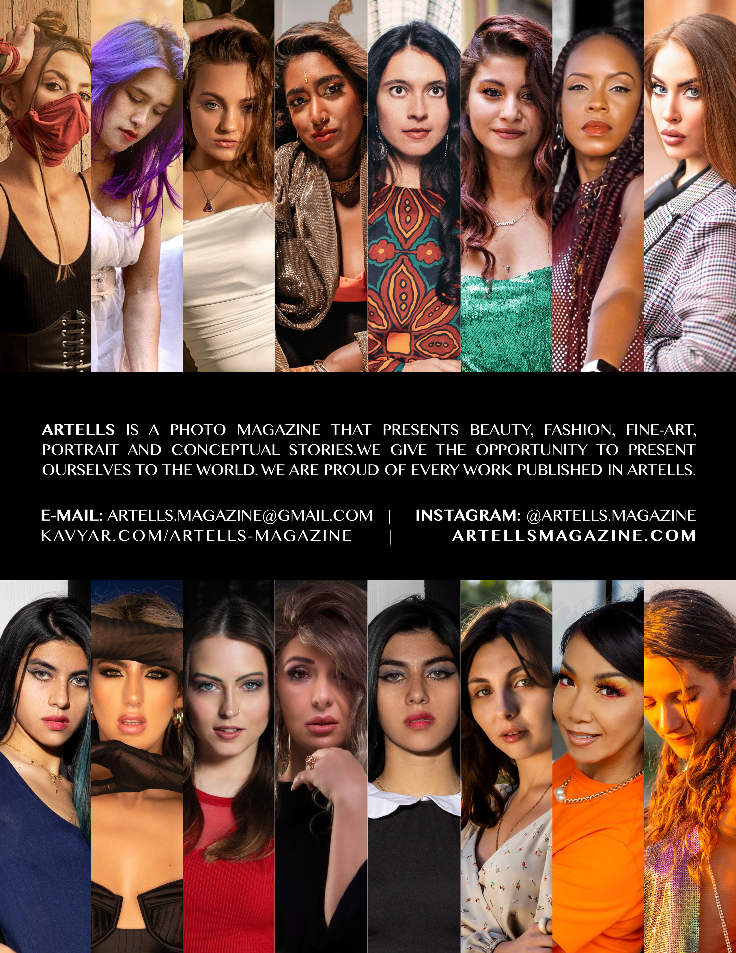 ARTELLS — PORTRAIT NOVEMBER (Vol 701) (2022). Portrait and graduation photographer Marina Simanava