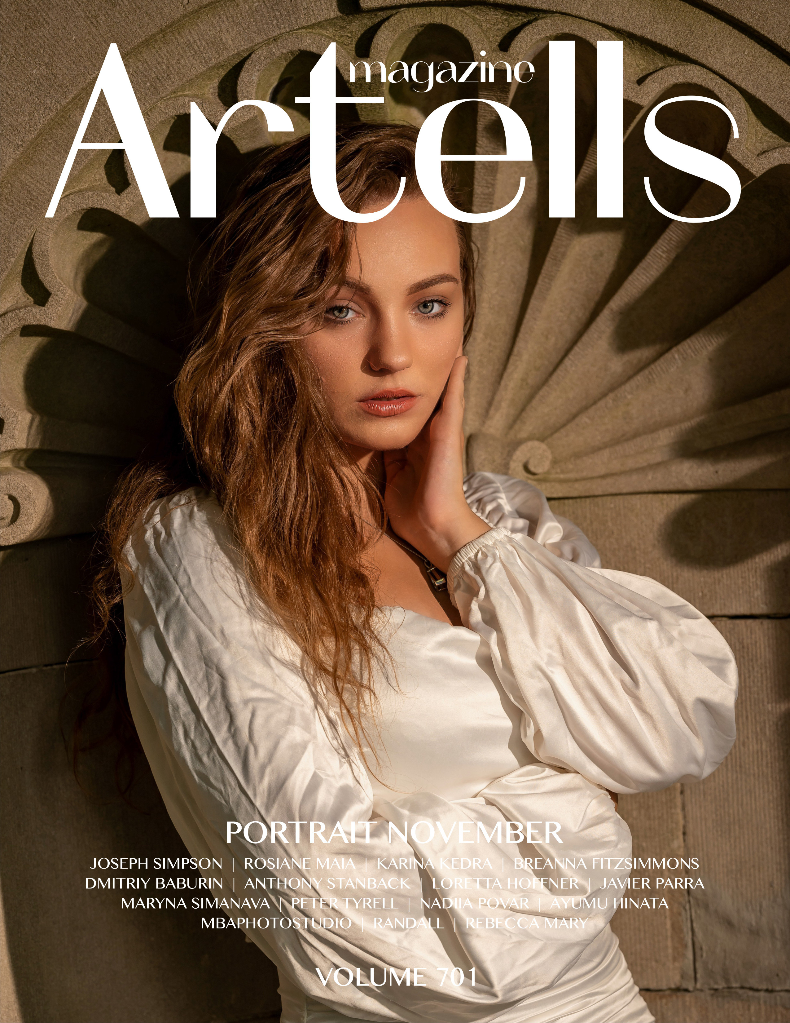 ARTELLS — PORTRAIT NOVEMBER (Vol 701) (2022). Portrait and graduation photographer Marina Simanava
