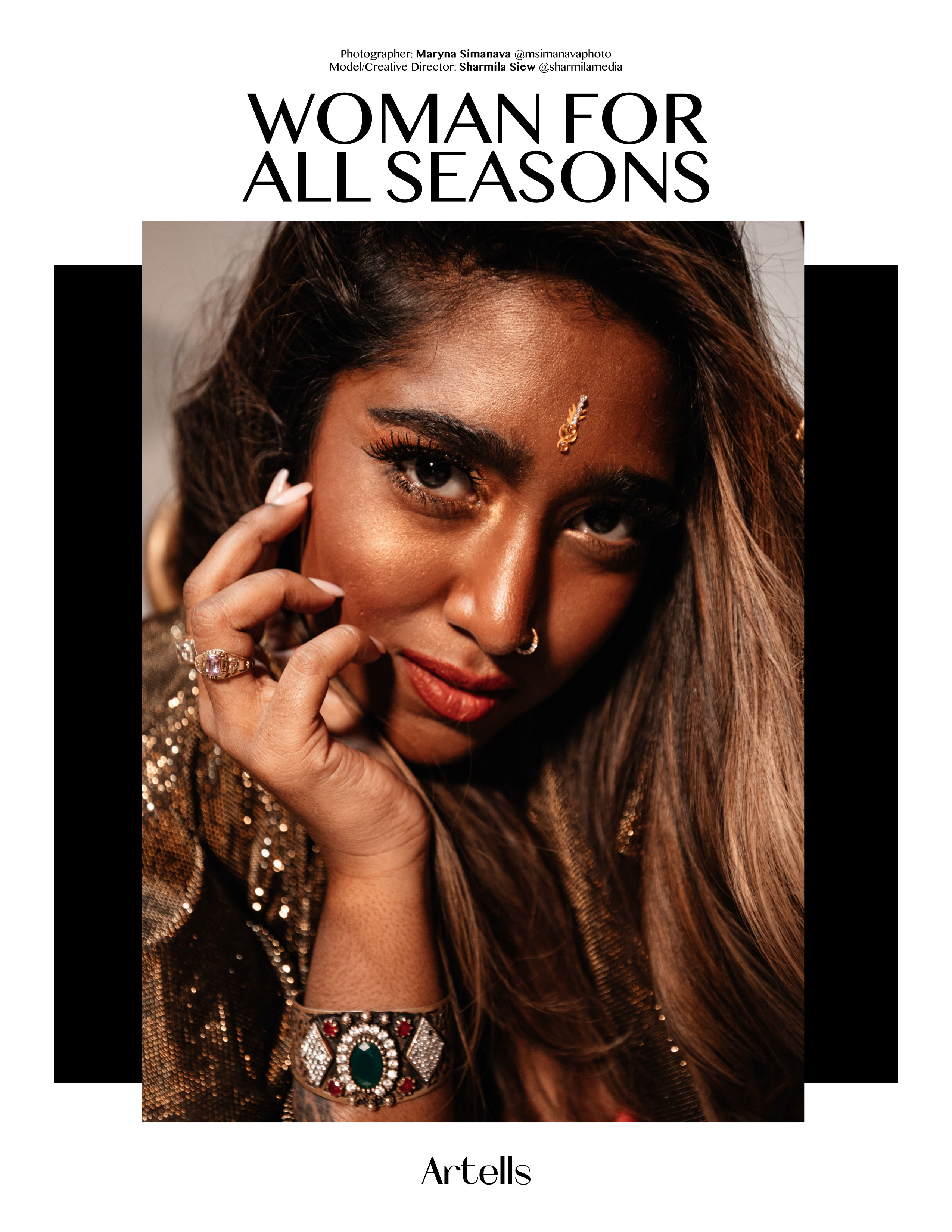 ARTELLS — PORTRAIT NOVEMBER (Vol 701) (2022). Portrait and graduation photographer Marina Simanava