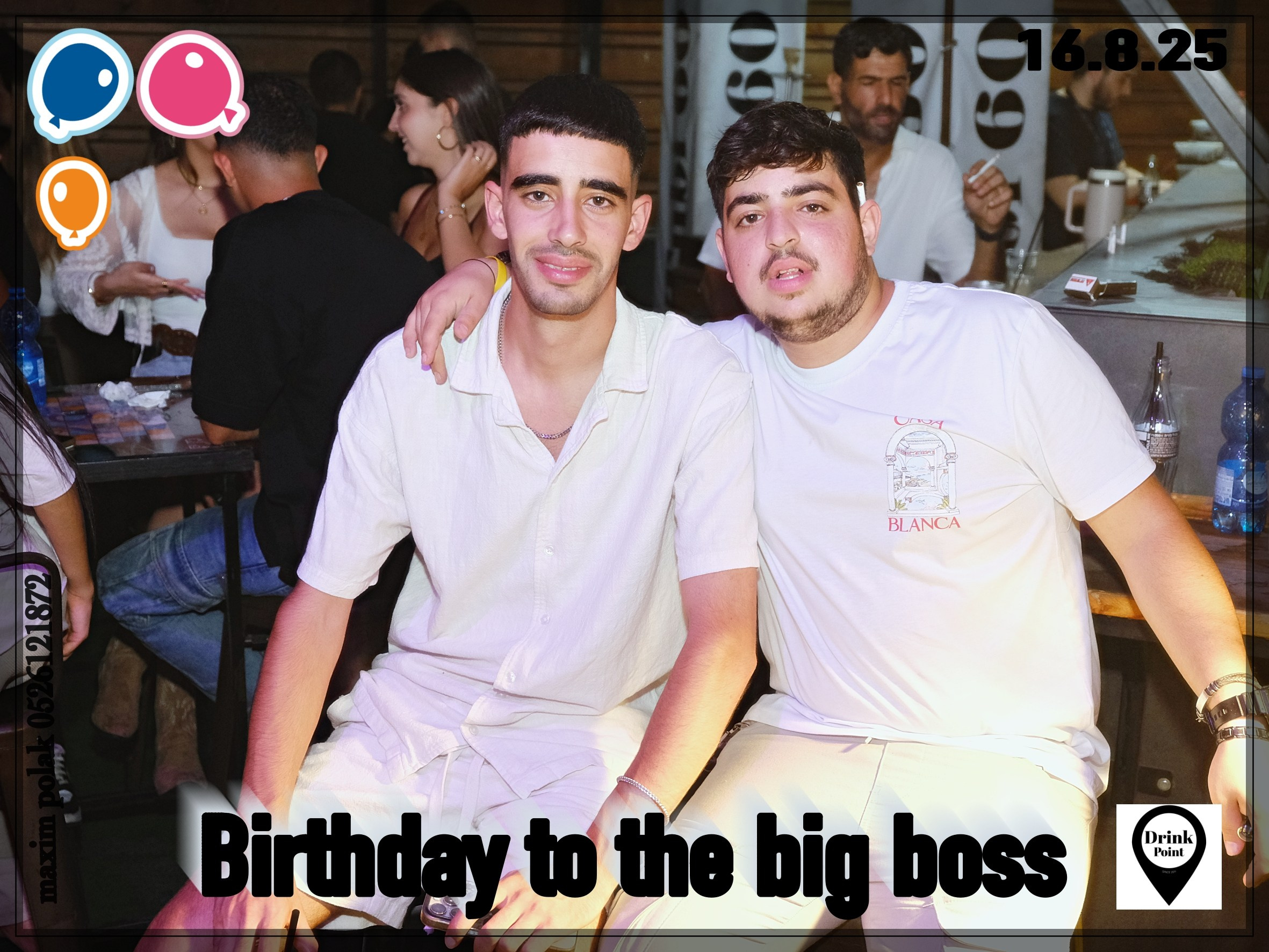 DRINK POINT. Middle East Photo Agency — Photography & Event Magnets — סוכנות צילום והדפסת מגנטים לאירועים