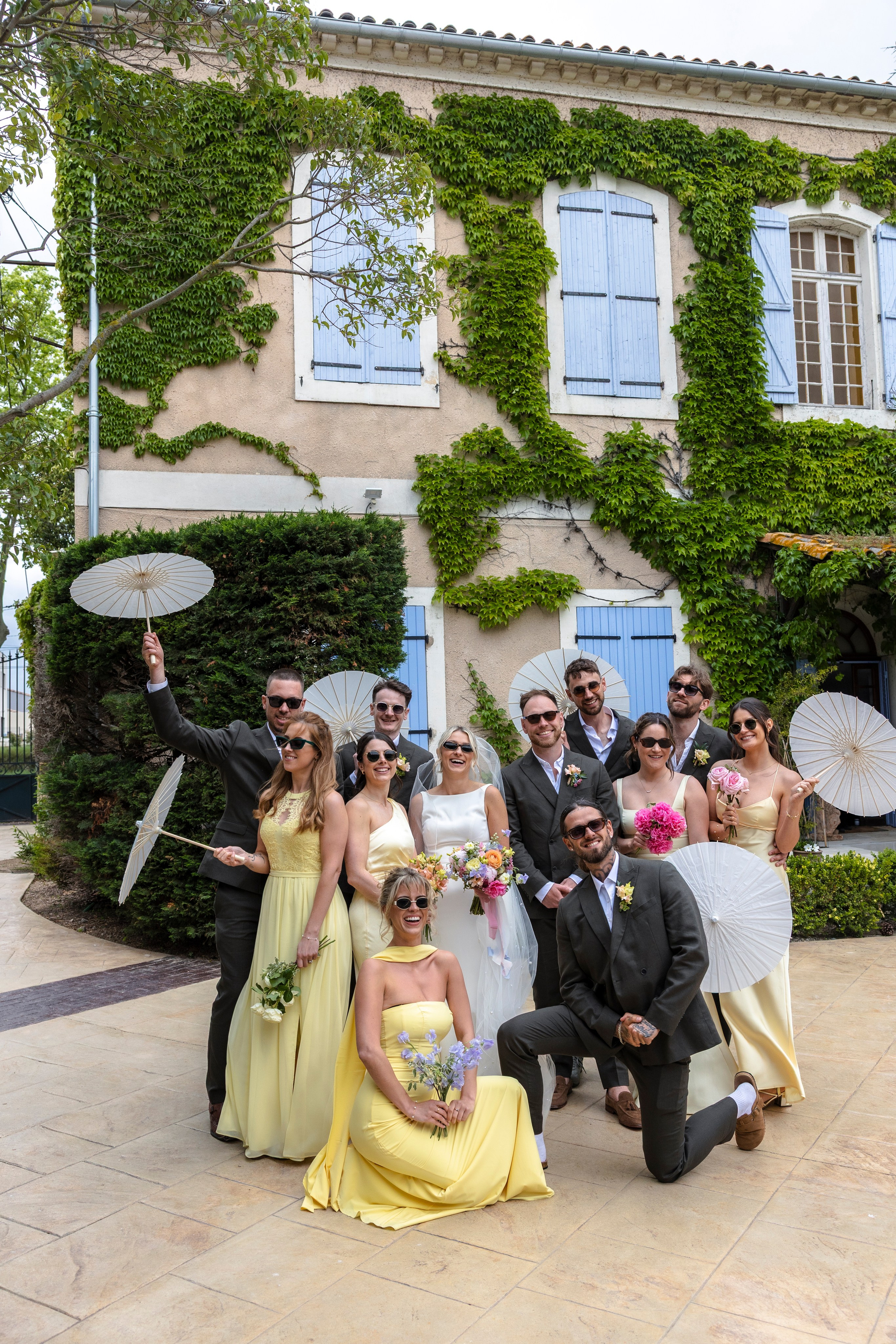 Свадьба в Château Du Puits Es Pratx — яркий день на юге Франции. Евгения Смирнова — Ваш фотограф в Тулузе и на юго-западе Франции