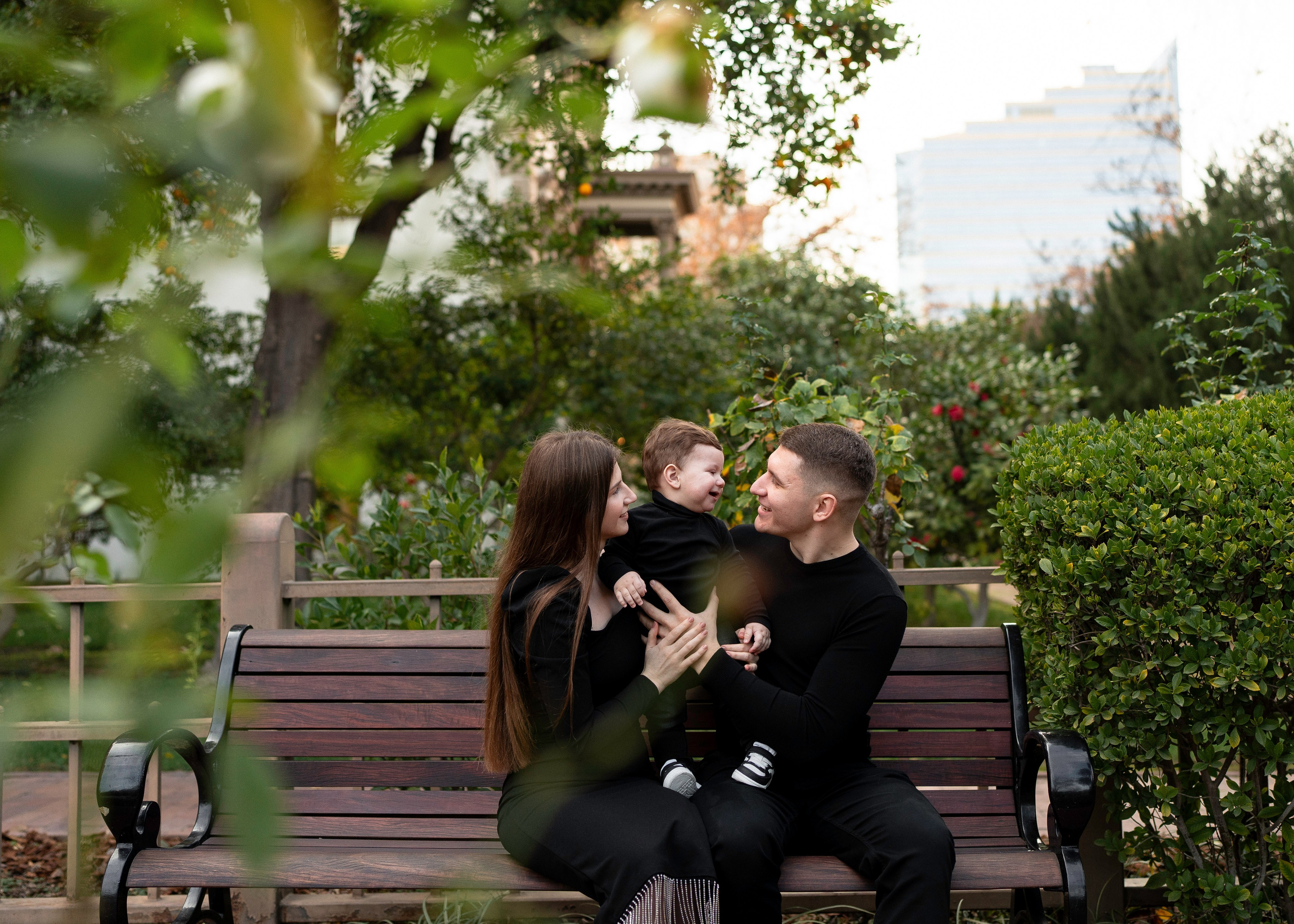 Artem, Nadia & Elisha. Family photographer in Sacramento | Sofia Pavenko