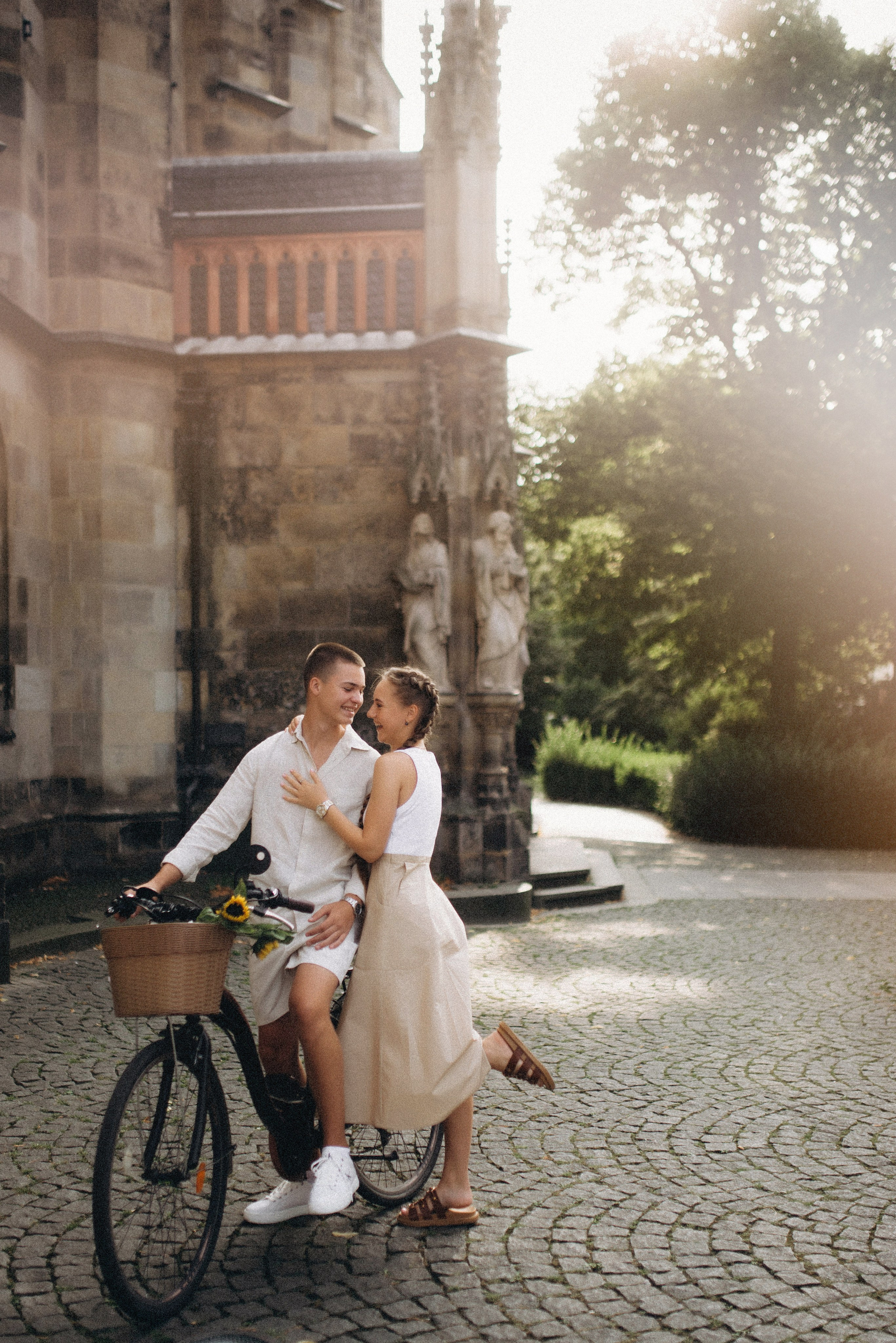 Fahrradliebe. Семейный фотограф Лейпциг, Германия