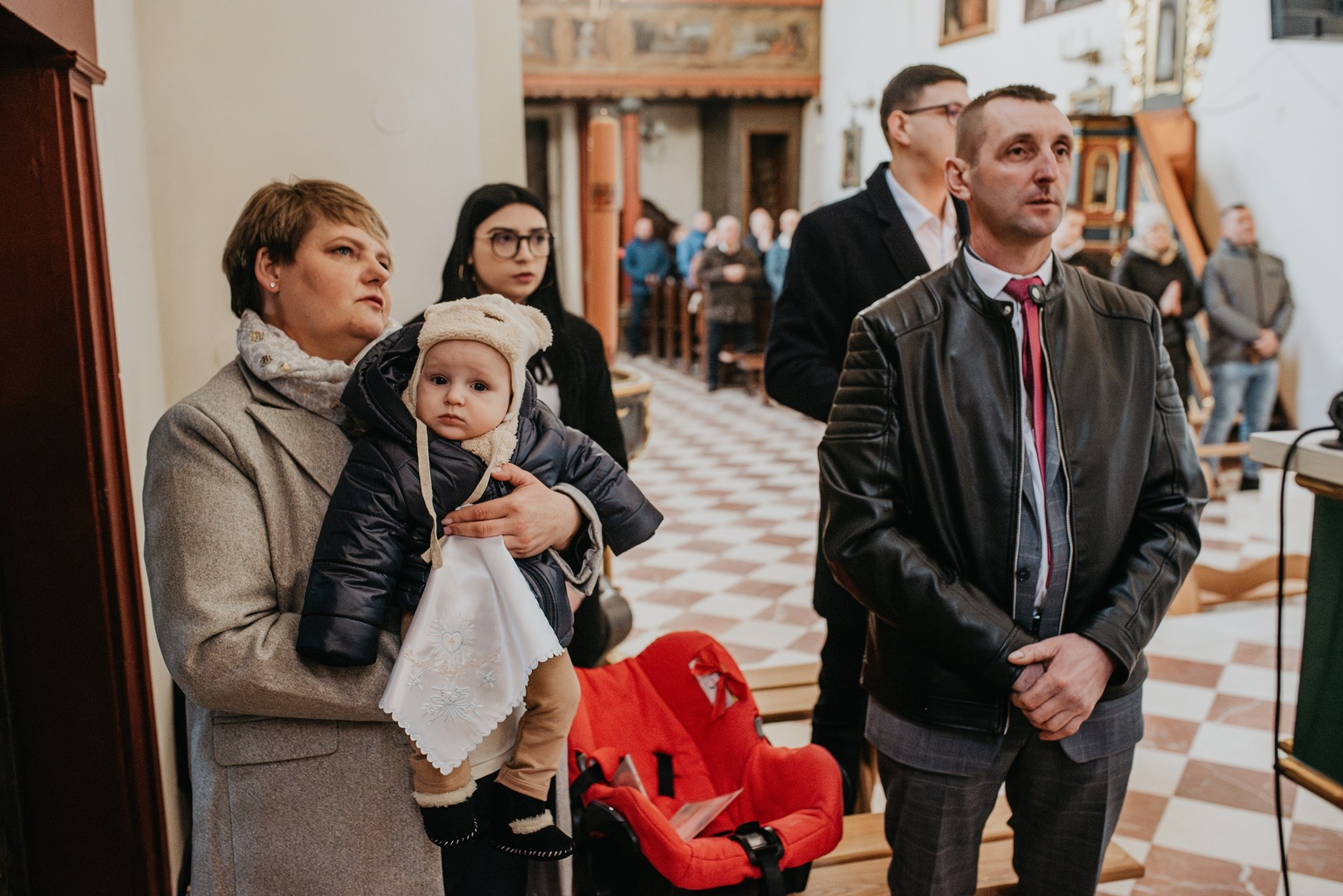 Chrzest Święty Adama. Dominika Strachacka Fotografia | Fotograf ślubny i rodzinny Opole Lubelskie Lublin