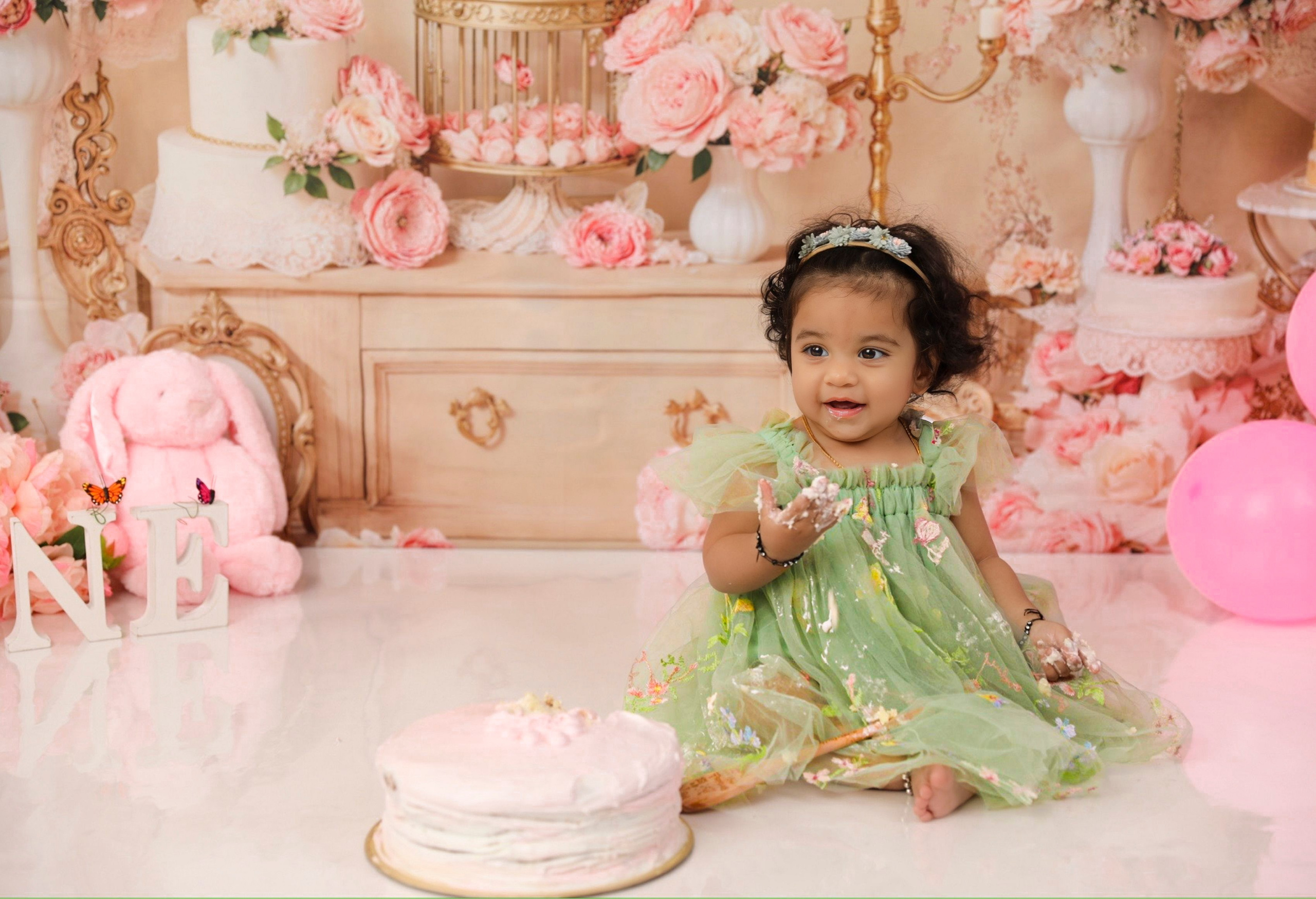 Cakesmash. AP Lens Photography | Newborn, Maternity, Milestone & Family Photographer Little Elm TX