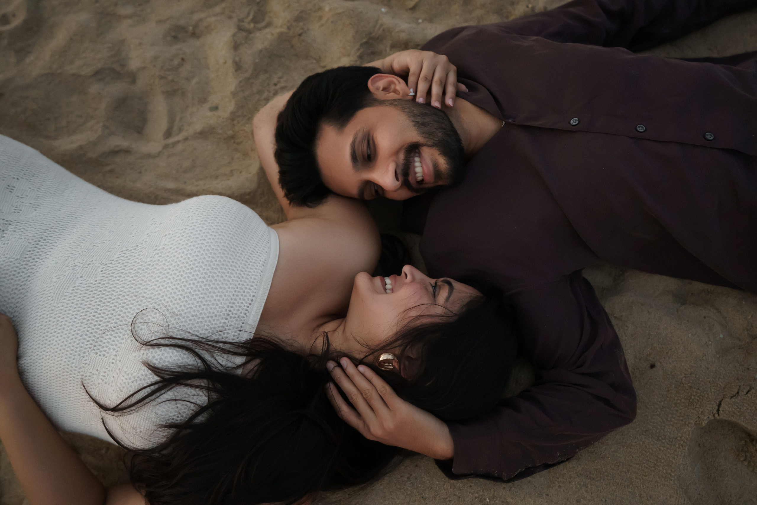 Beach engagement. New York + travel photographer