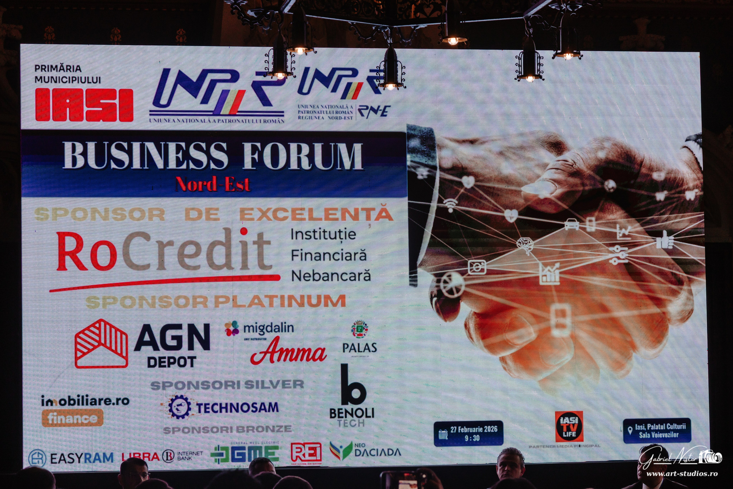 Uniunea Națională a Patronatului Român. Gabriel Nistor Art-Studios - Fotograf / Videograf Iasi