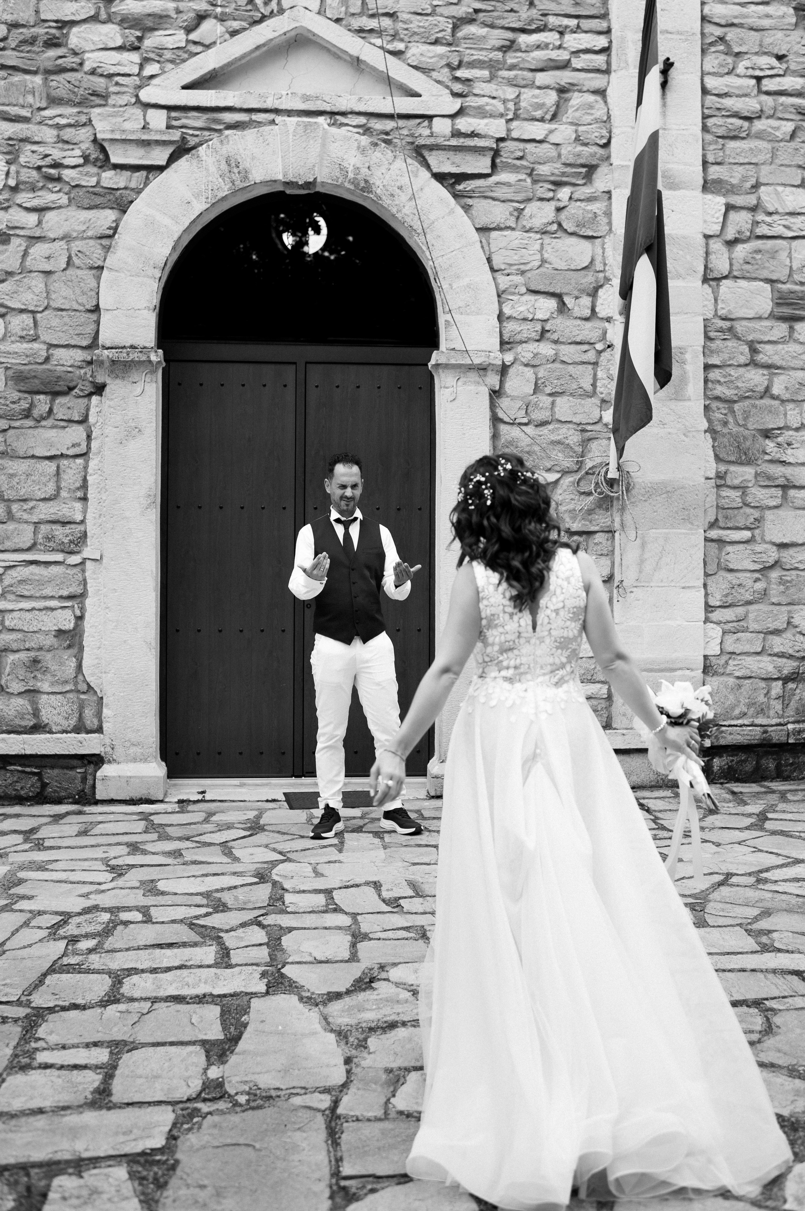 Wedding in Arnia Daria and George. Family, children, portrait, and event photography in Thessaloniki