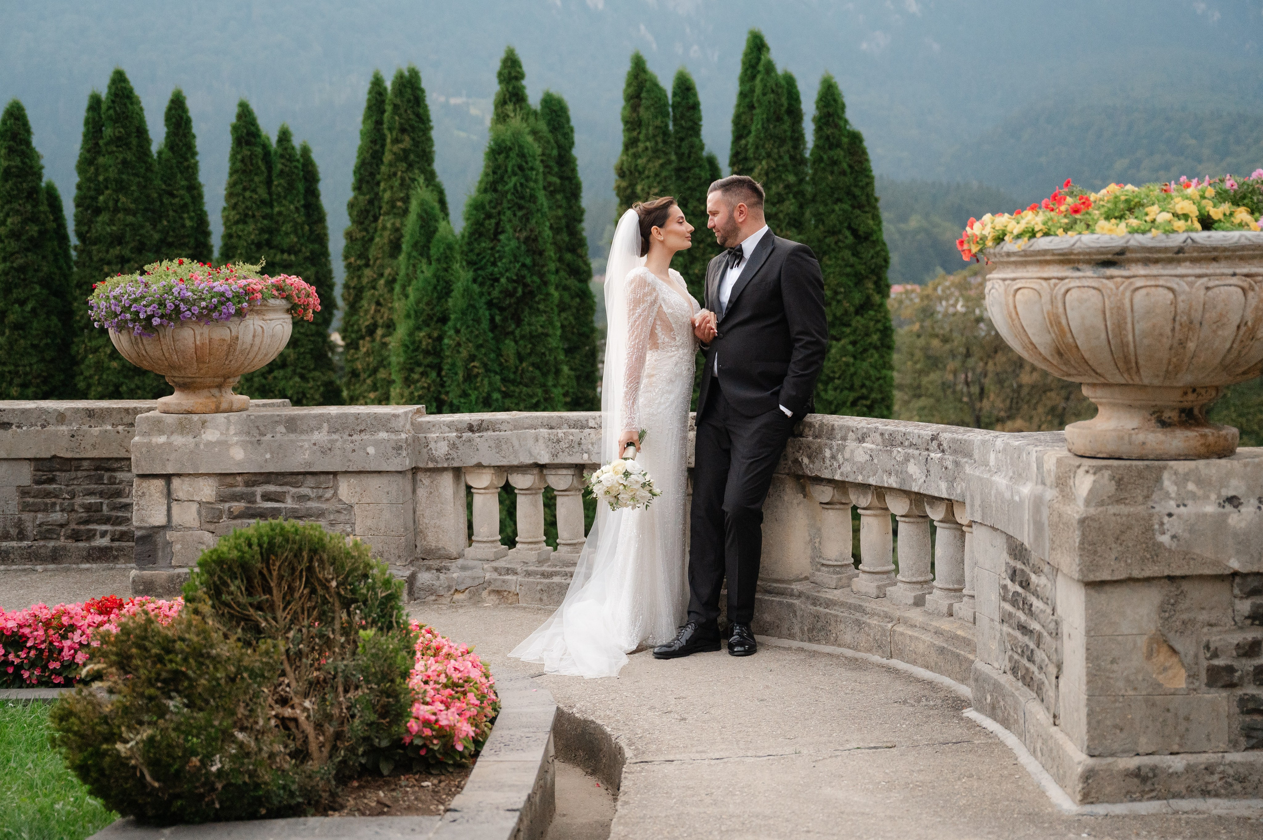 Mălina & Silviu – ședință foto la Castelul Cantacuzino | Fotograf nuntă
