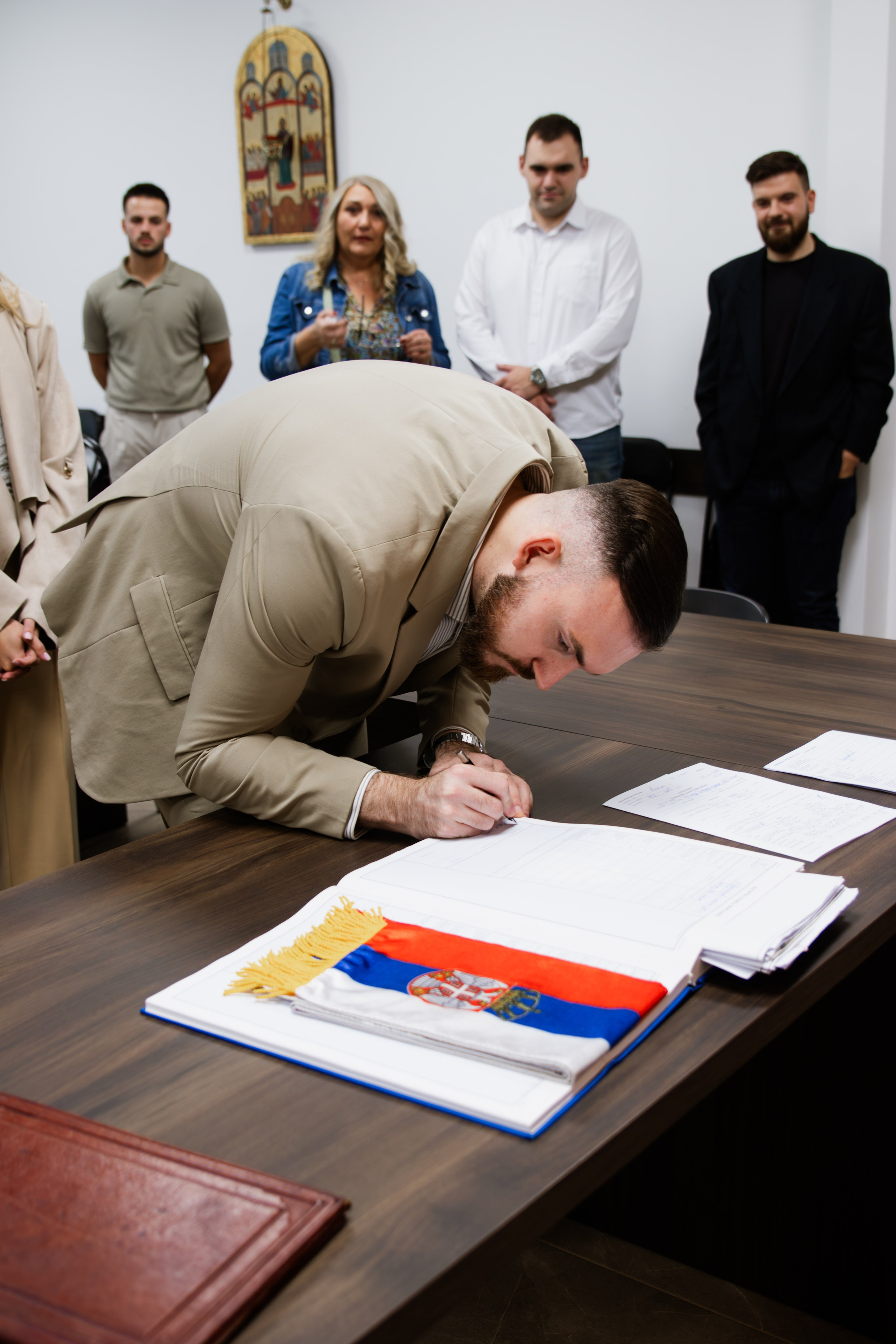 Marija & Damjan — opštinsko venčanje. Marizella Photography