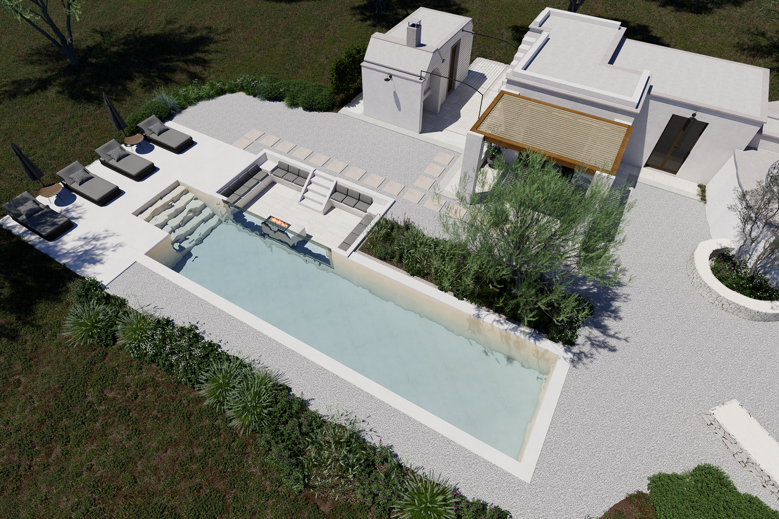 3D modeling. Marco Greco Architectural and interiors photographer based in Apulia Italy Fotografo di architettura interni Puglia B&B Case vacanze Hotel