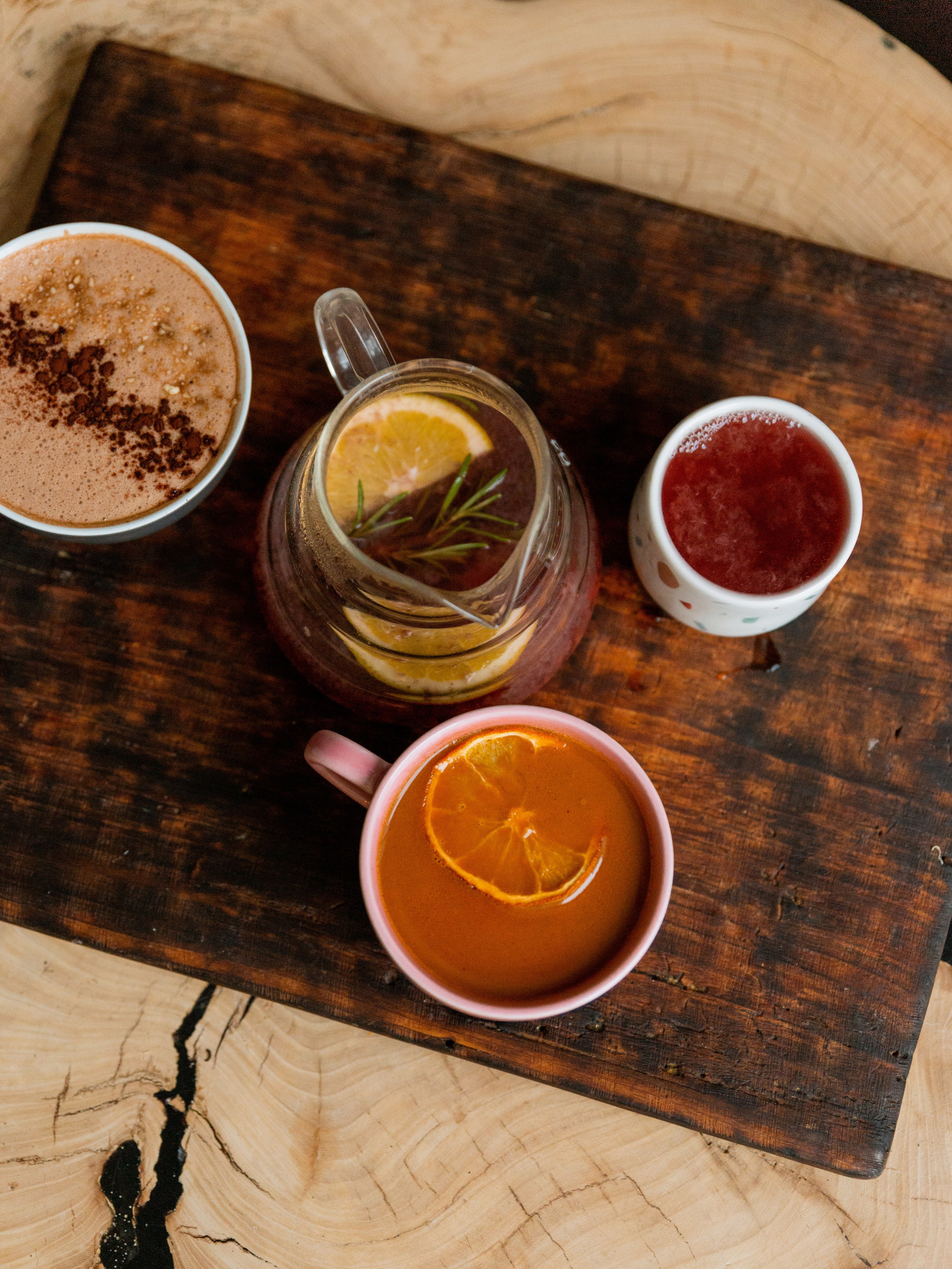 Kootyata coffee shop. Christmas menu. Photographer Vladmir Gladkov