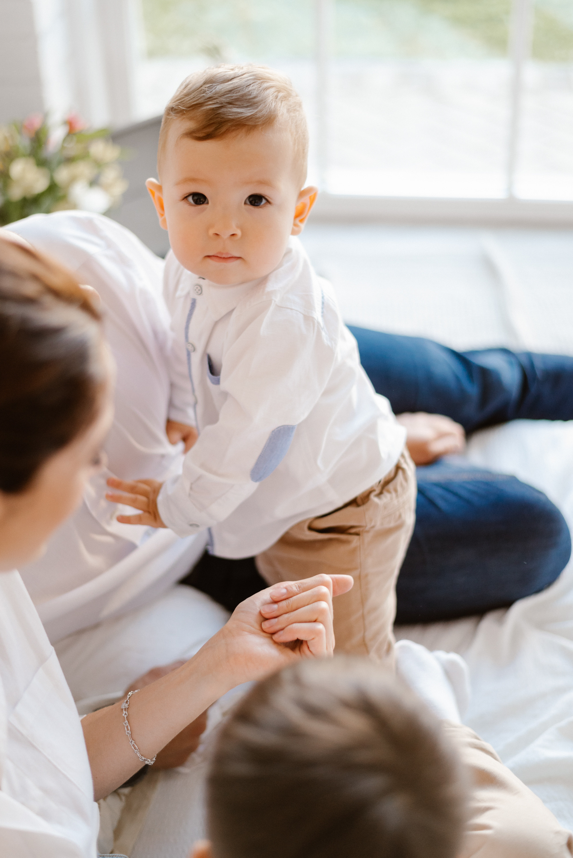 Kristina, Rodzisław, Andrzej i Mikołaj. Wedding photographer Warsaw and Europe
