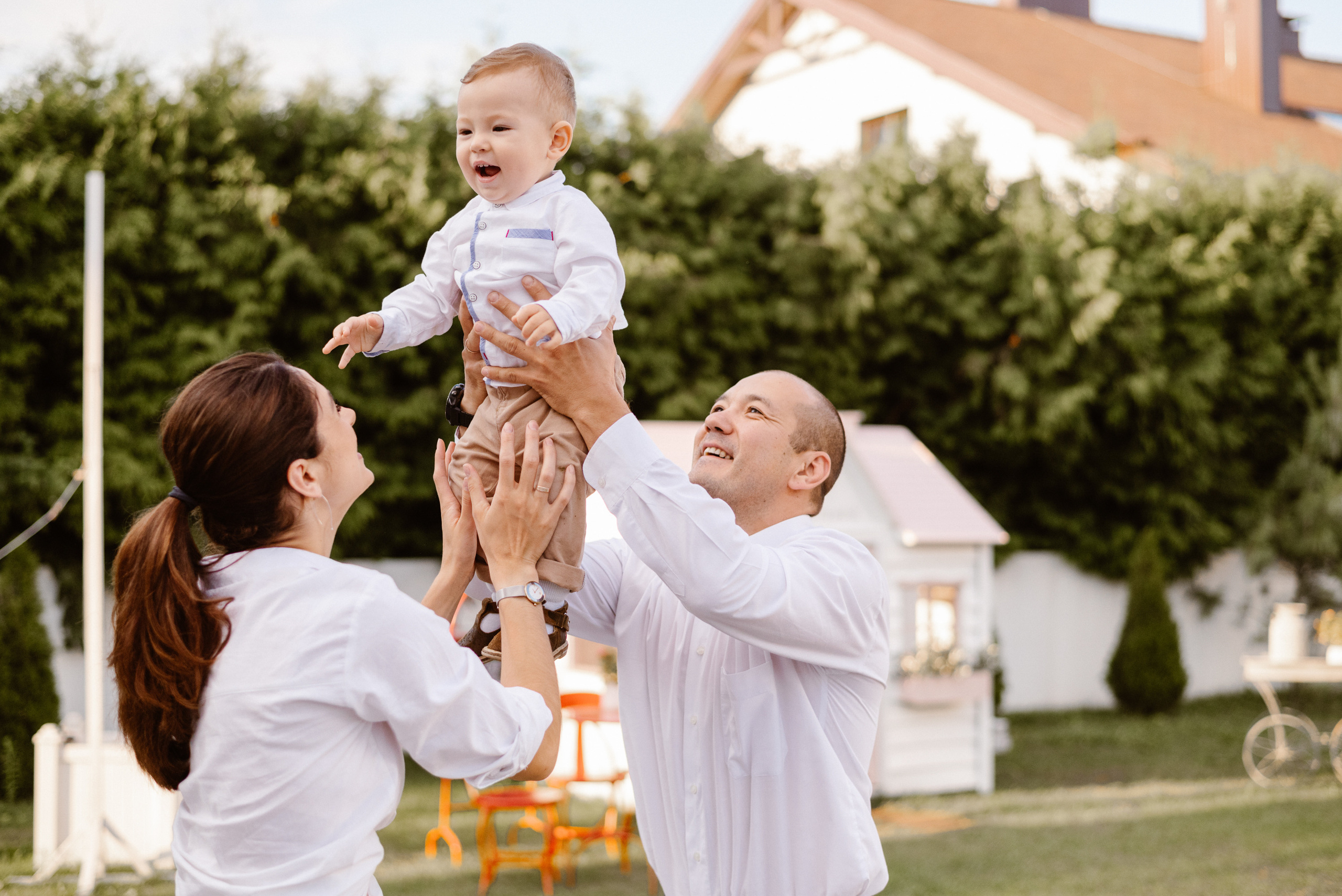 Kristina, Rodzisław, Andrzej i Mikołaj. Wedding photographer Warsaw and Europe
