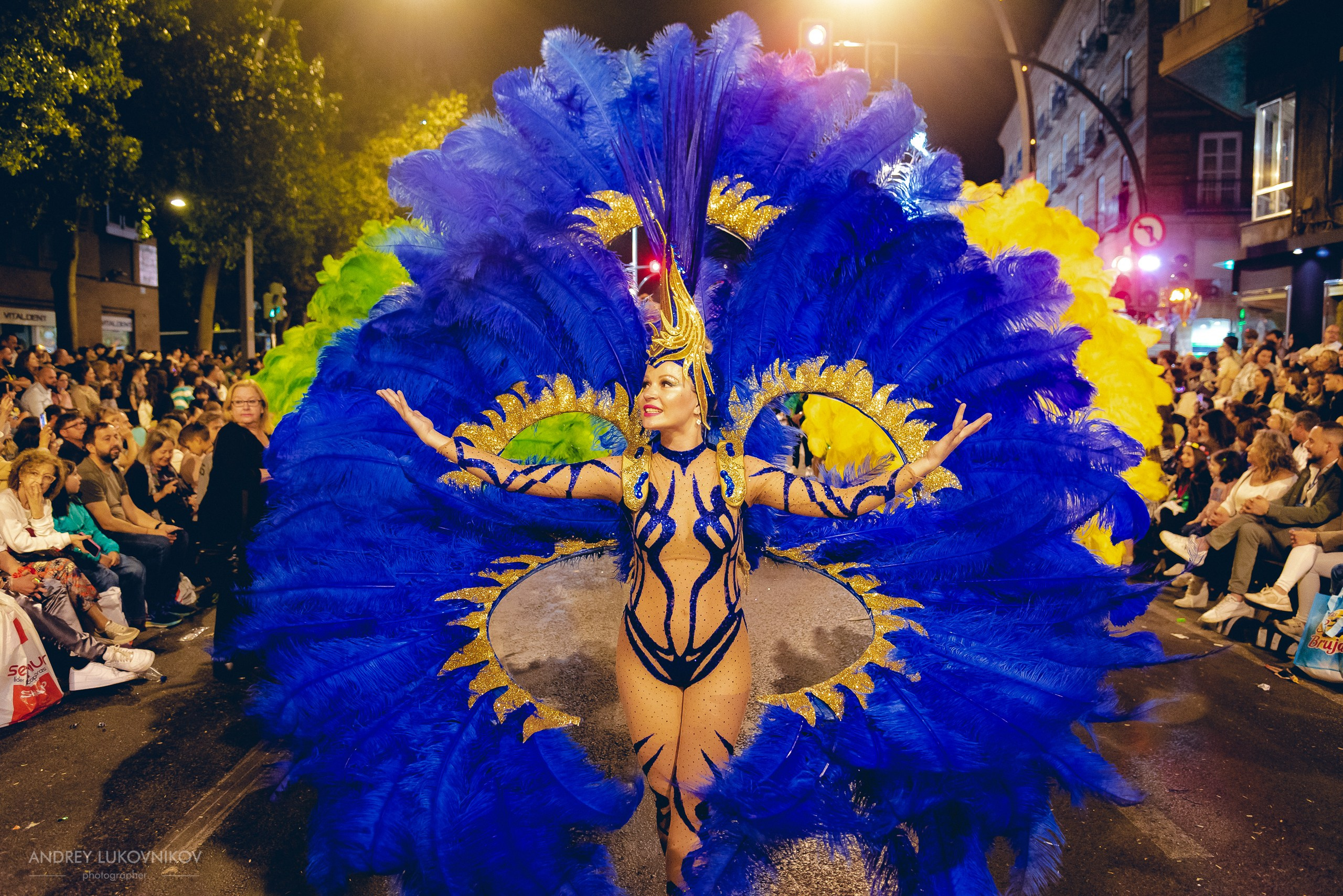 Photo report from the night carnival in Murcia | Reportage photographer Andrey Lukovnikov