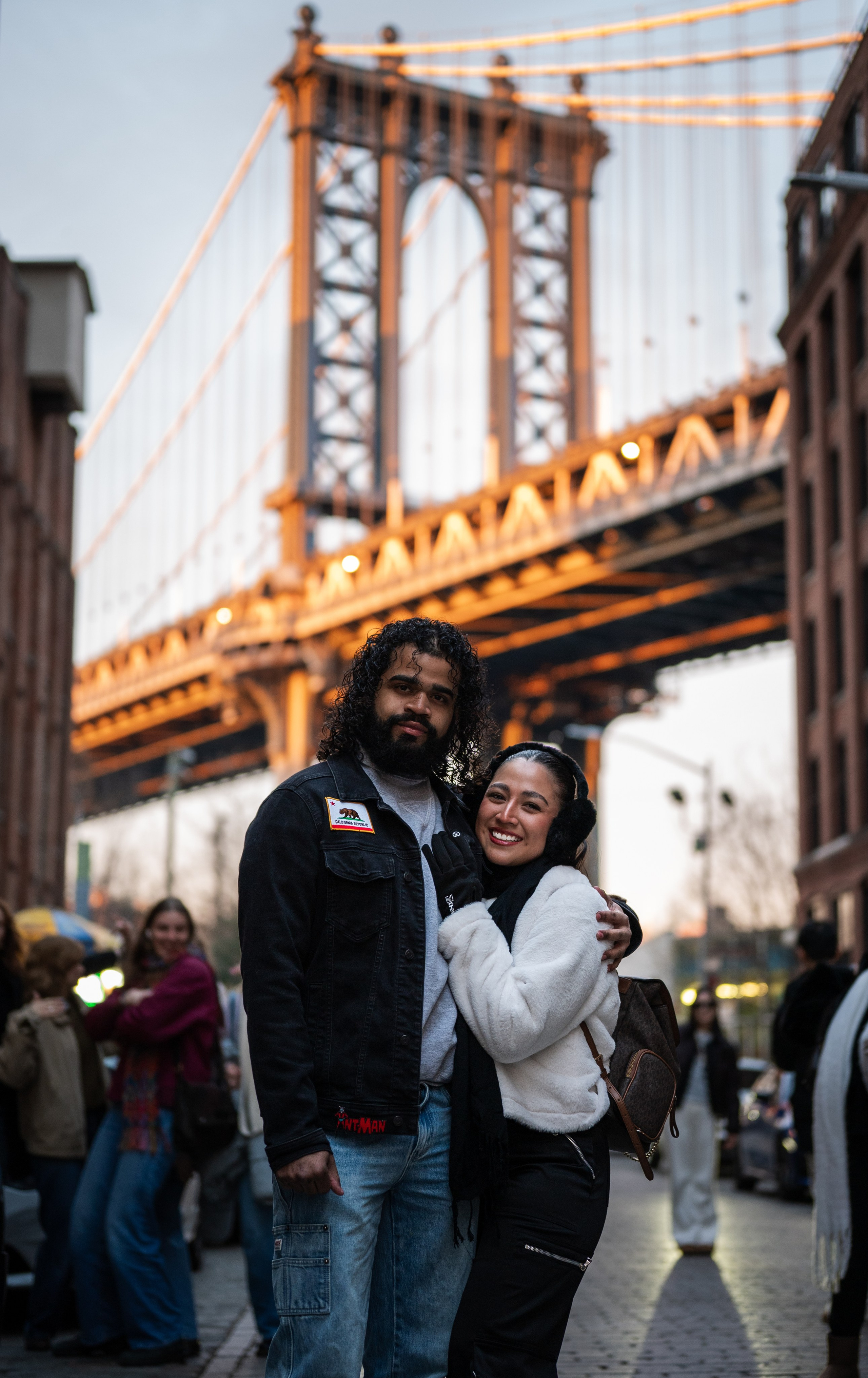 DUMBO Photoshoot | Brooklyn Bridge View Portraits NYC. Photography company in NYC — Sirius Proxima Photography