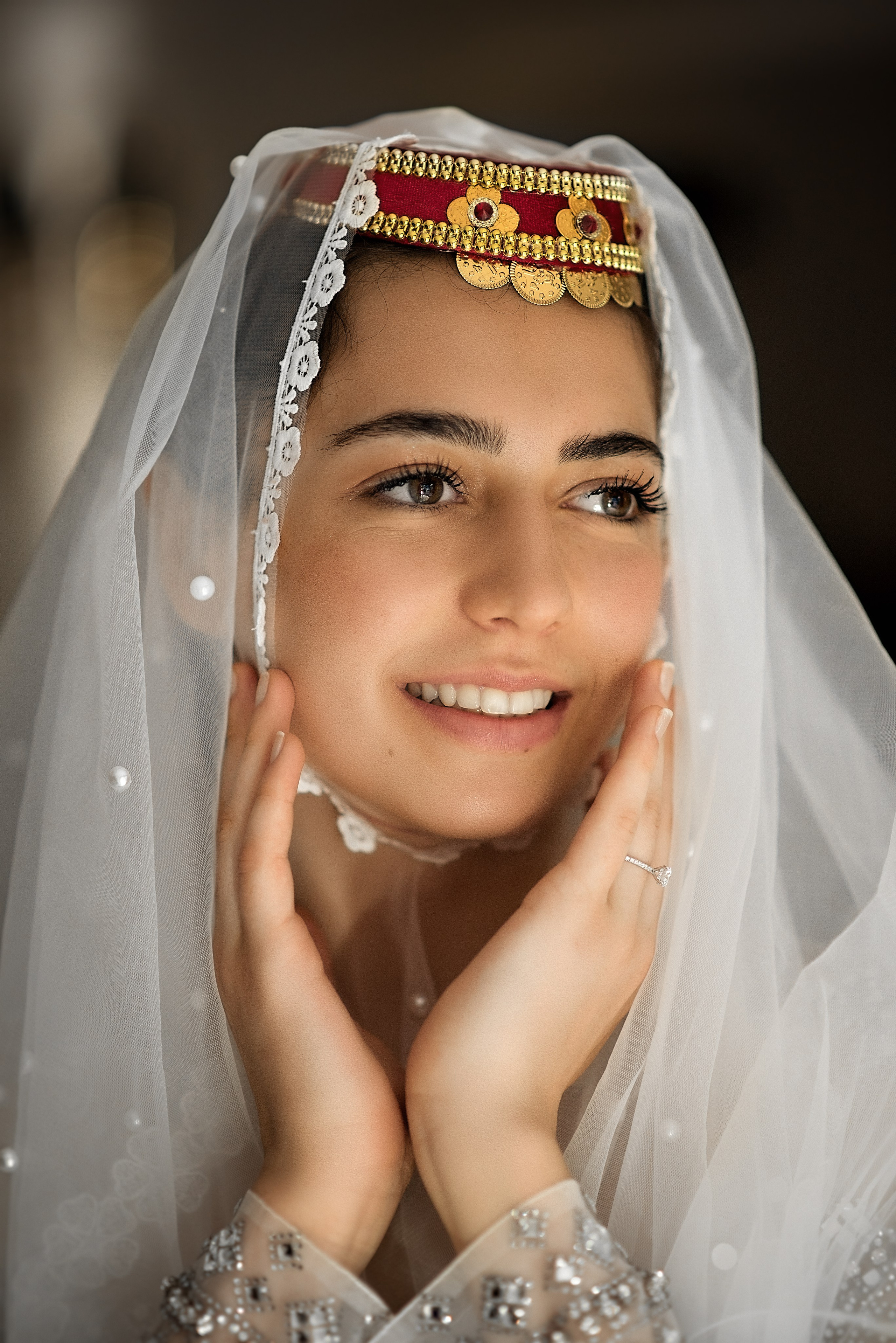 Портрет  невесты в турецких обрядах, свадебный фотограф  Анталия