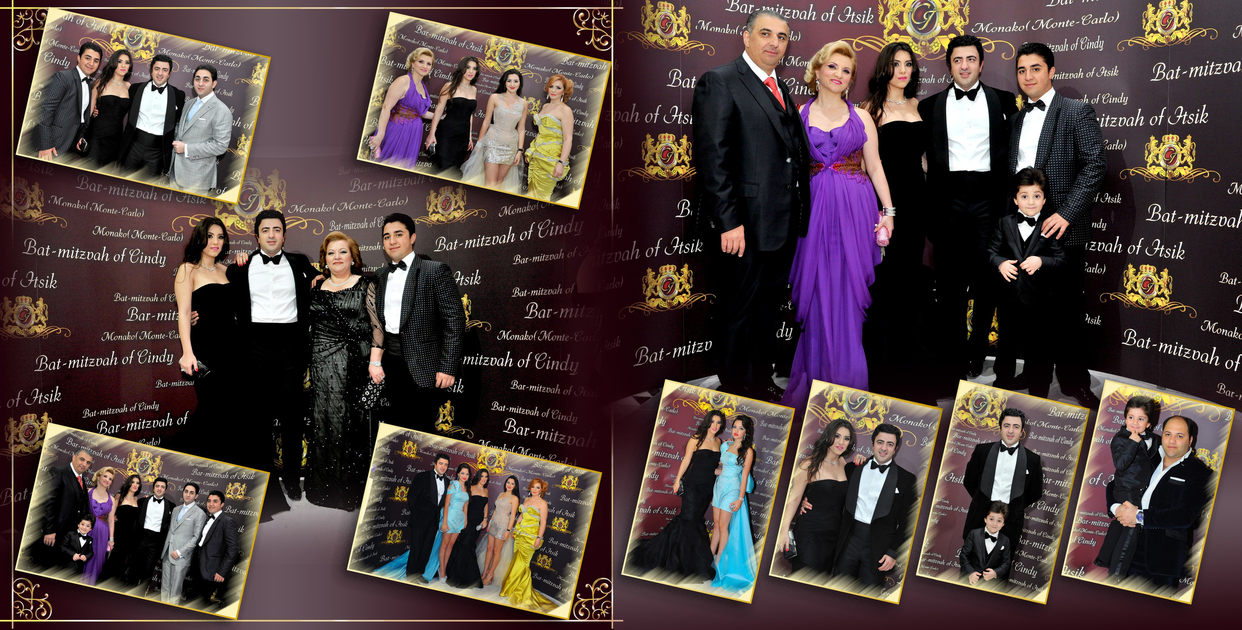 ITZIK & CINDY MONACO 1. Wedding and events photographers Studio Shalom