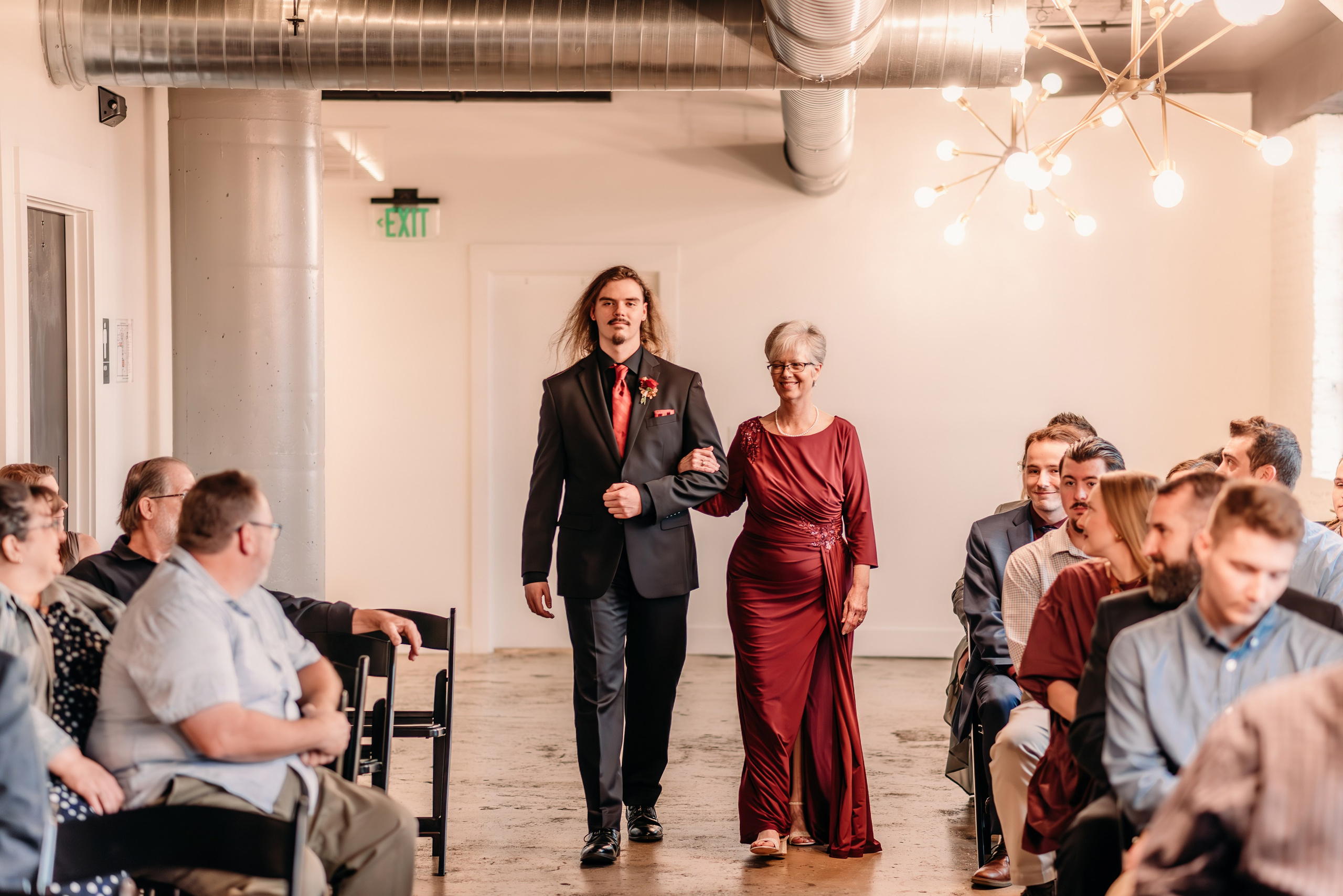 Bold & Dramatic Wedding at The Paper Mill on The Landing | Fort Wayne Wedding Photographer. Alexandria Danielle Photography | Fort Wayne & Indianapolis Wedding Photographer