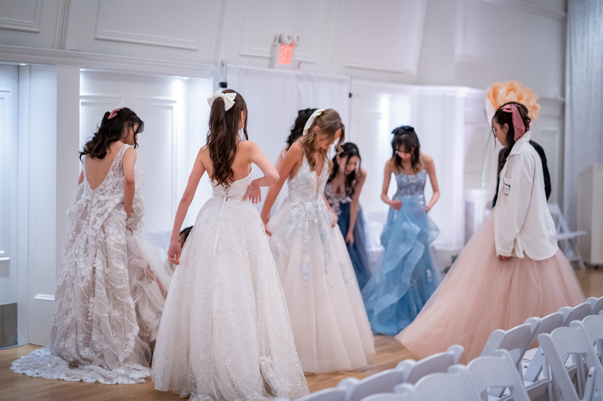 The blooms BTS. Vancouver Kids Photographer