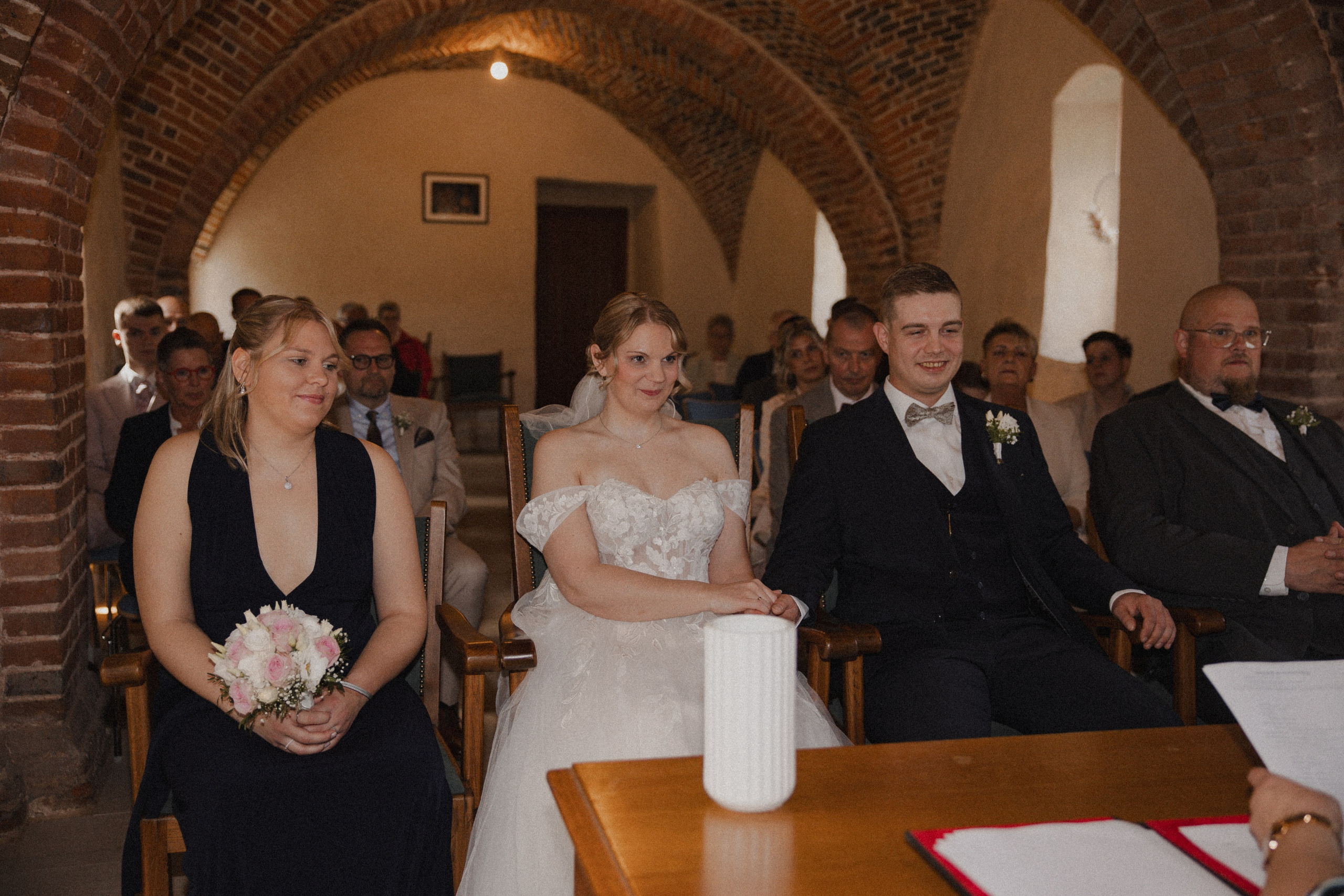 Lorena & Jan l Schloss Sythen. Hochzeitsfotografin Bochum | Halyna Reiche Fotografie NRW