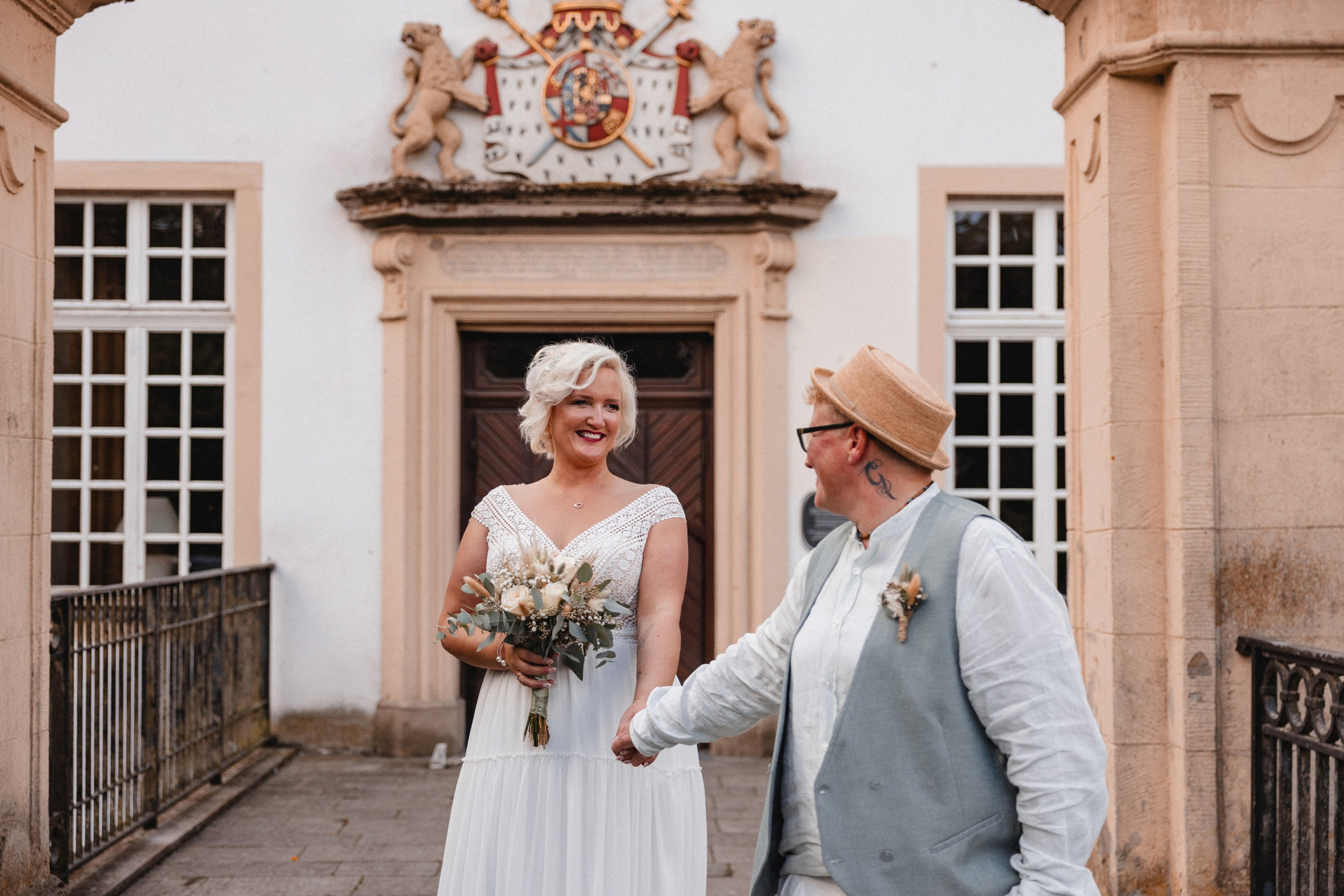 Cathi & Ela | Schloß Borbeck. Hochzeitsfotografie |Hochzeitsfotograf Bochum | Hochzeitsfotograf Dortmund | Hochzeitsfotograf Essen | Hochzeitsfotograf Ruhrgebiet