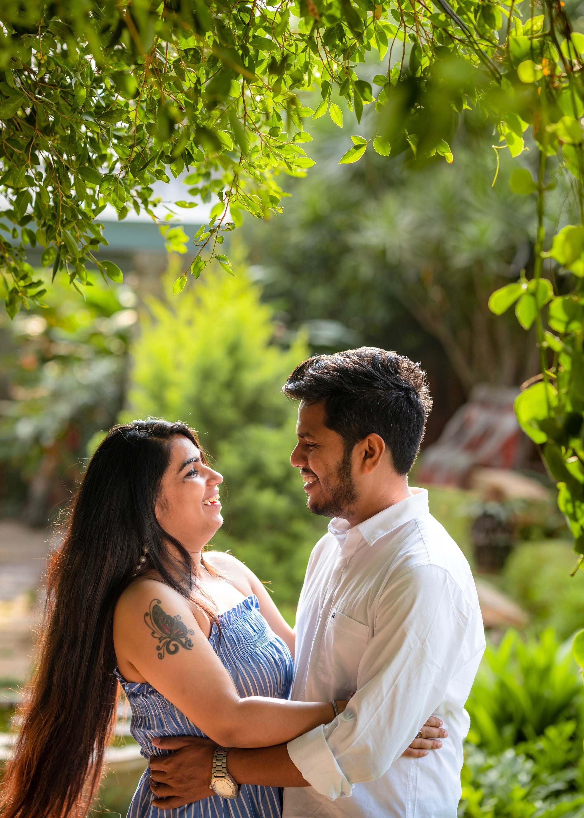 Prakriti & Ayush, Pre-Wedding Shoot at Shibravyi Courtyard, Bangalore | Truly Yours