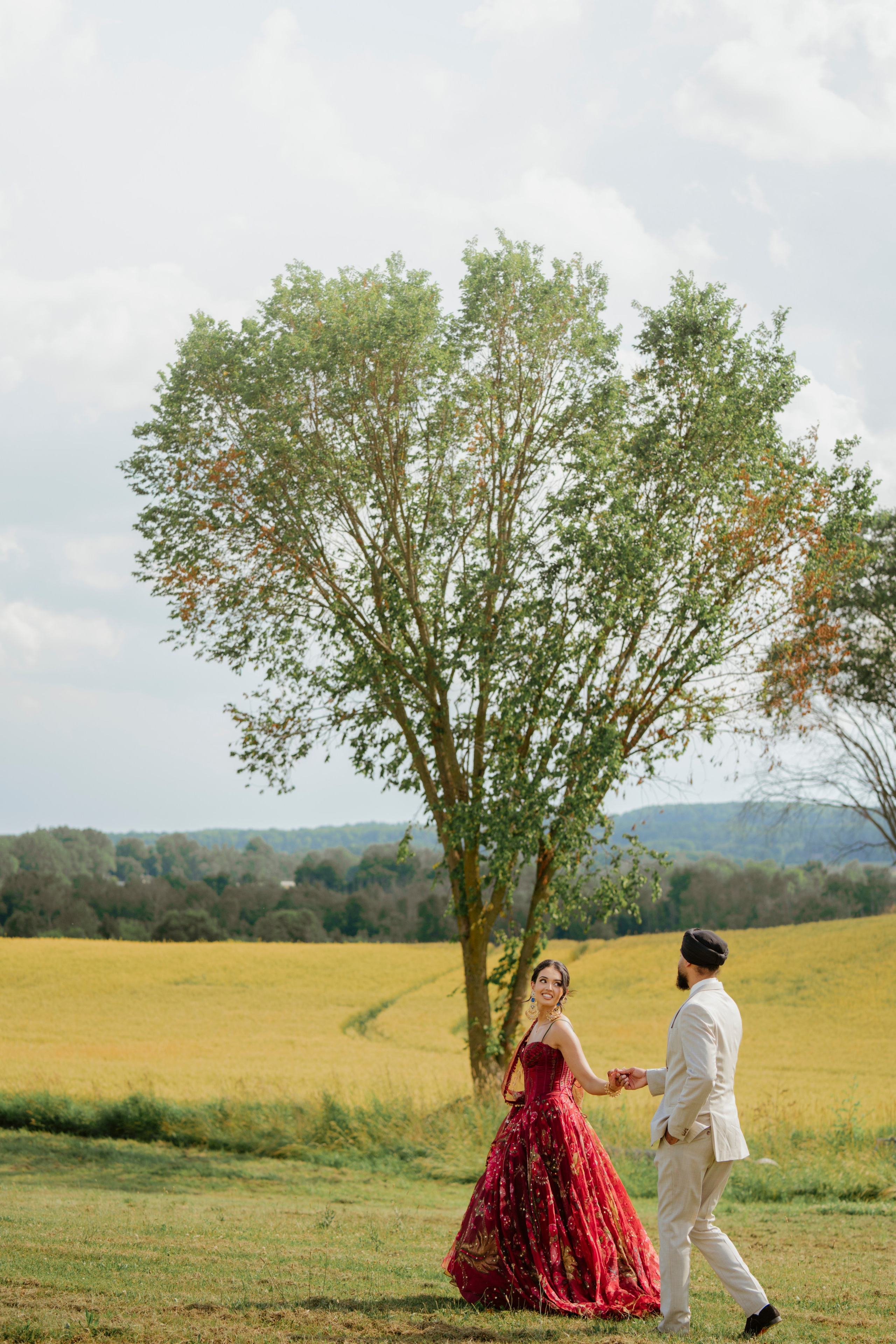 Nooreen & Jugraj. Studio Kunal Photography