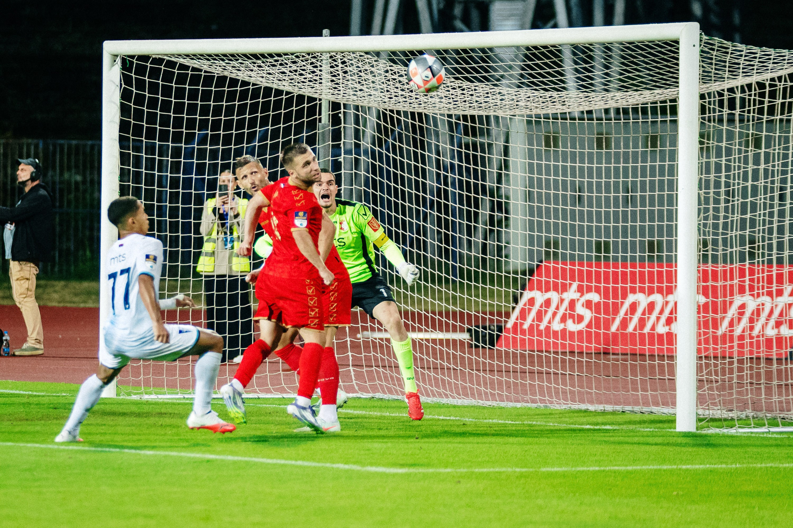 Fudbalska utakmica FK Sparatak FK Napredak