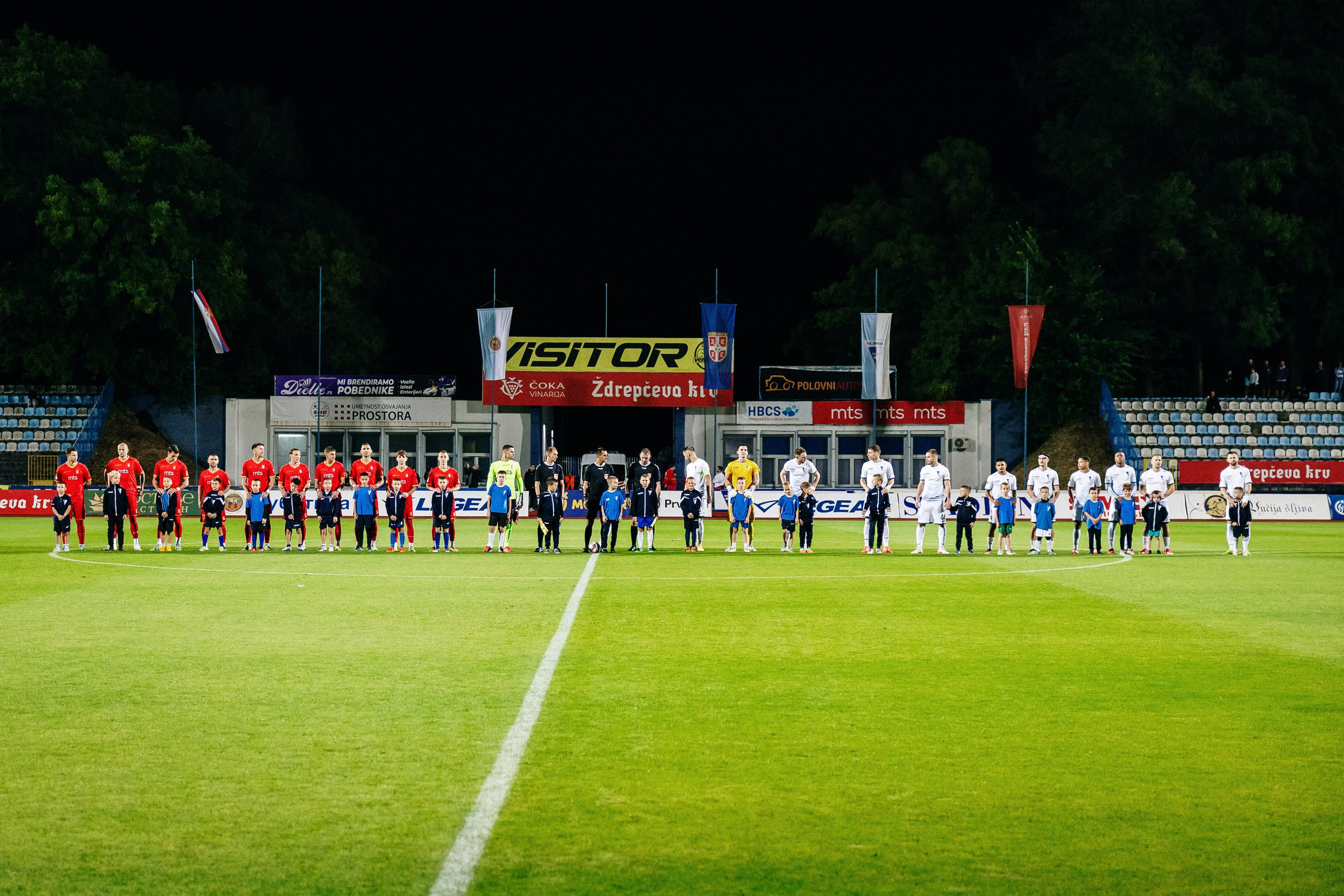 Fudbalska utakmica FK Sparatak FK Napredak