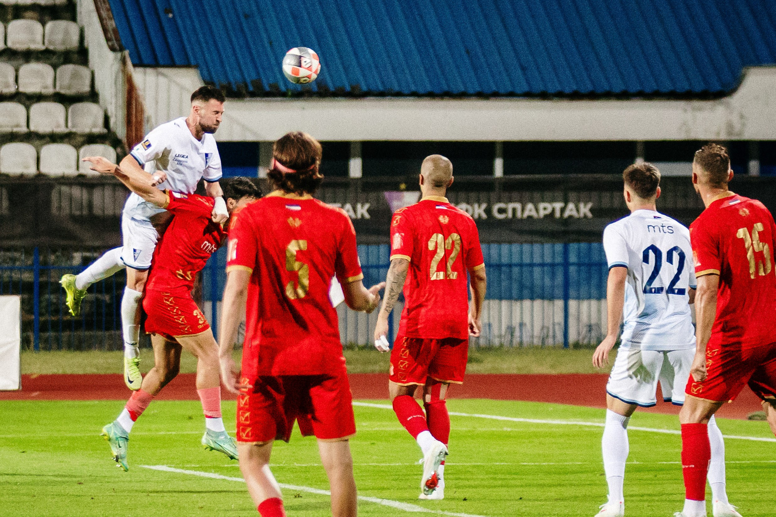 Fudbalska utakmica FK Sparatak FK Napredak