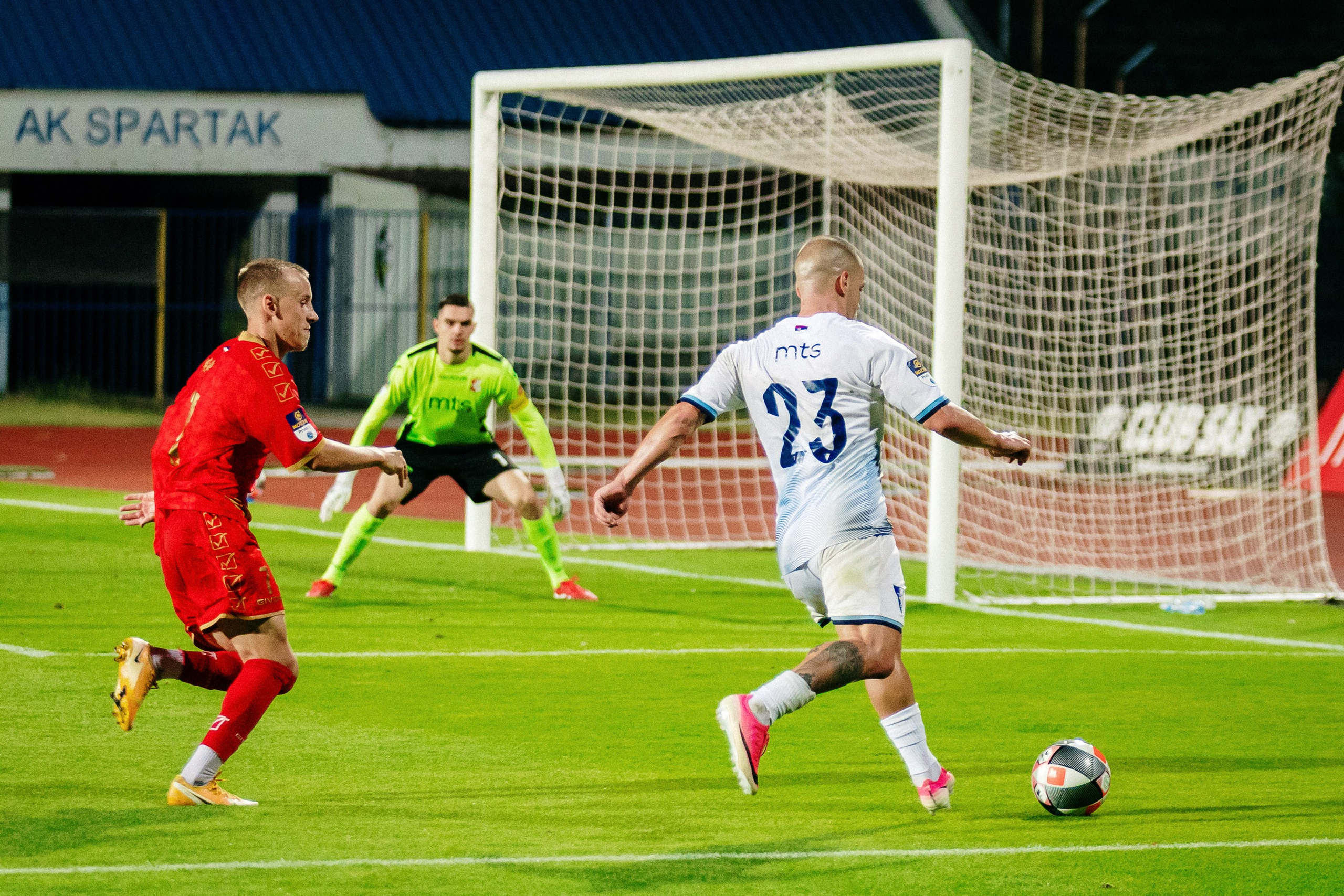 Fudbalska utakmica FK Sparatak FK Napredak