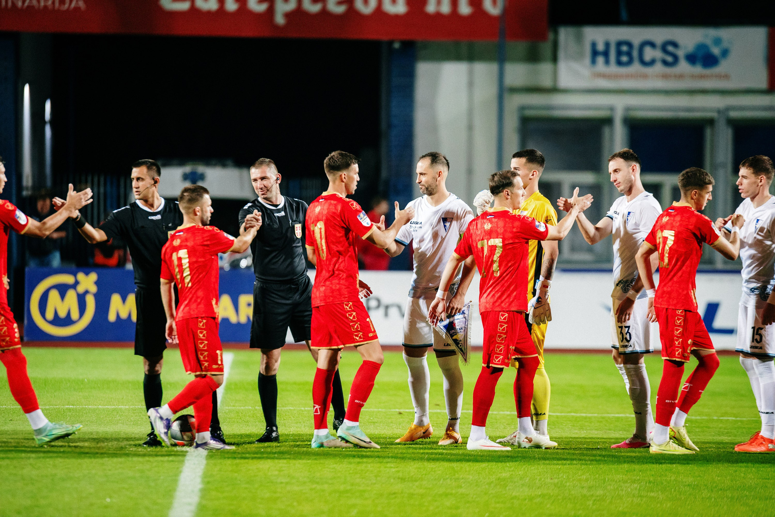 Fudbalska utakmica FK Sparatak FK Napredak