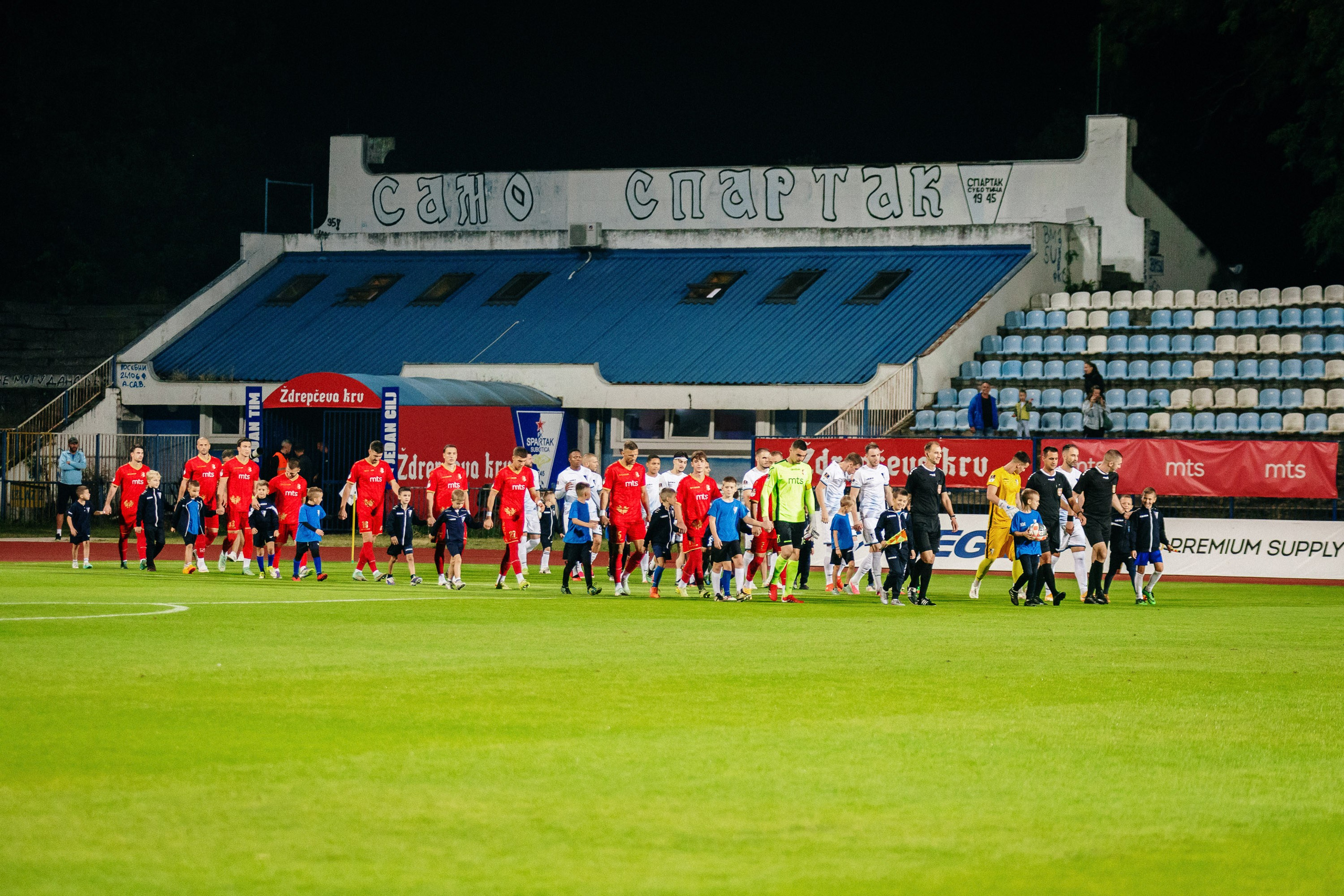 Fudbalska utakmica FK Sparatak FK Napredak
