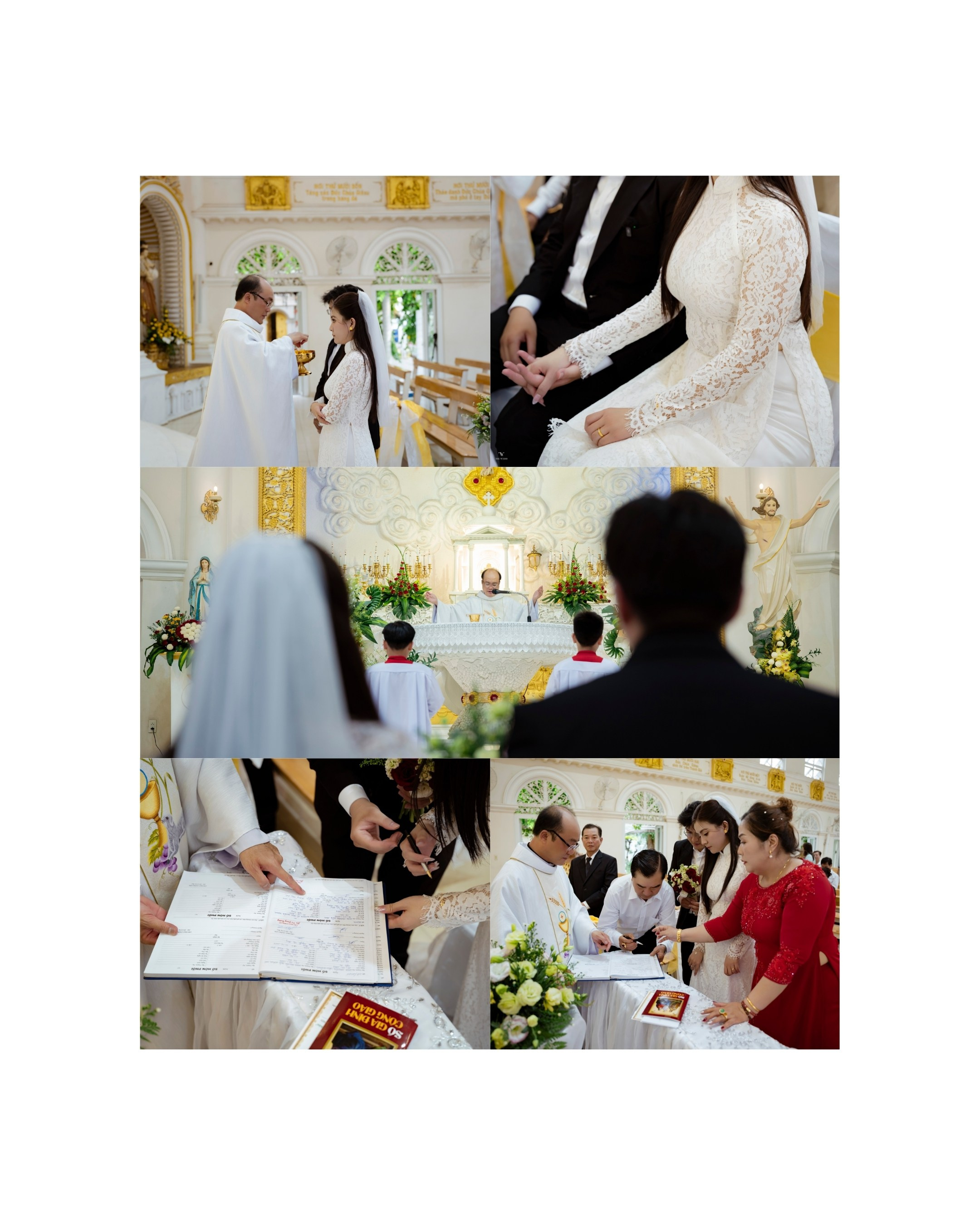NHÀ THỜ — ANH & TRANG. WEDDING PHOTOGRAPHER IN VIETNAM