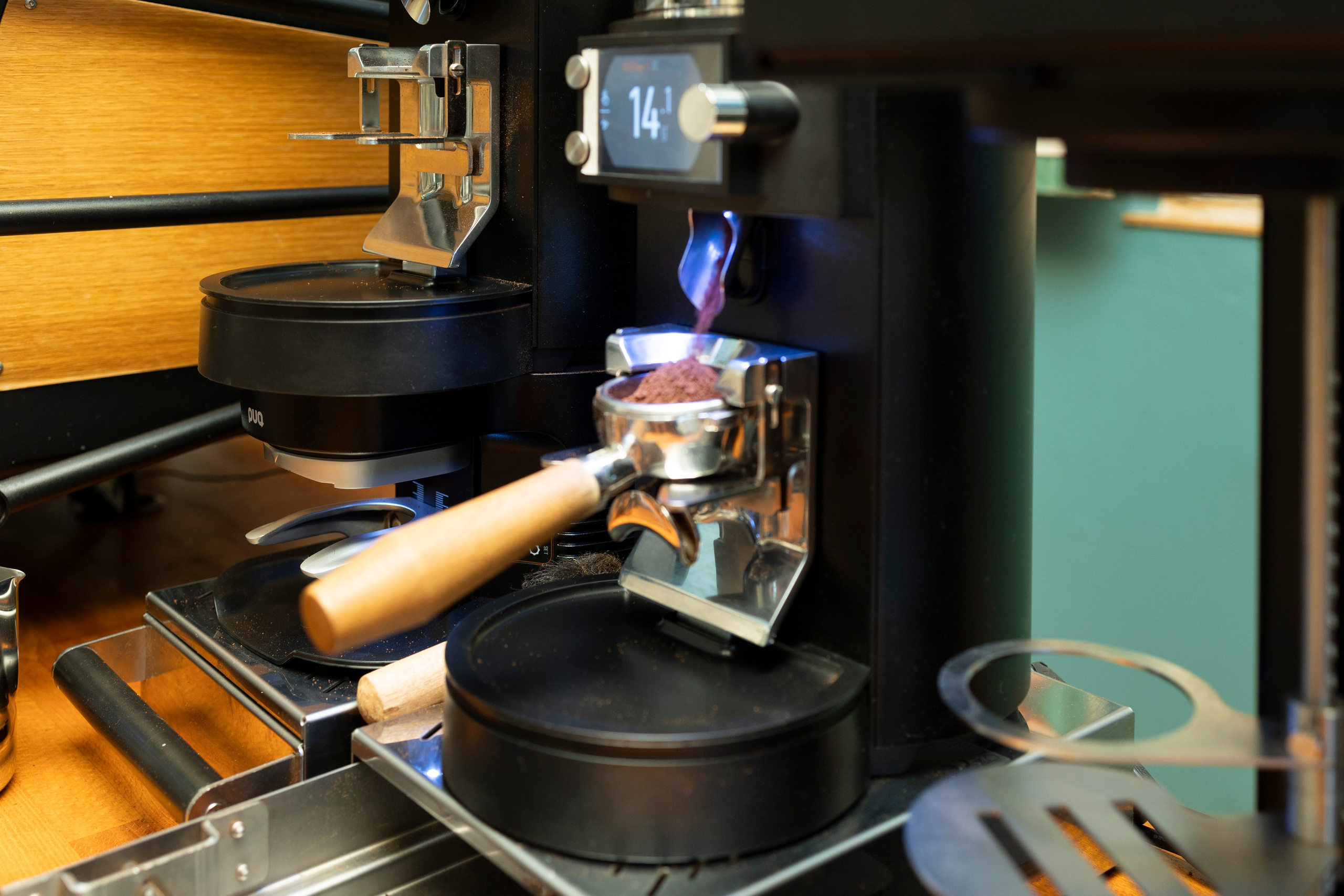 Cafe. Photographer in Munich