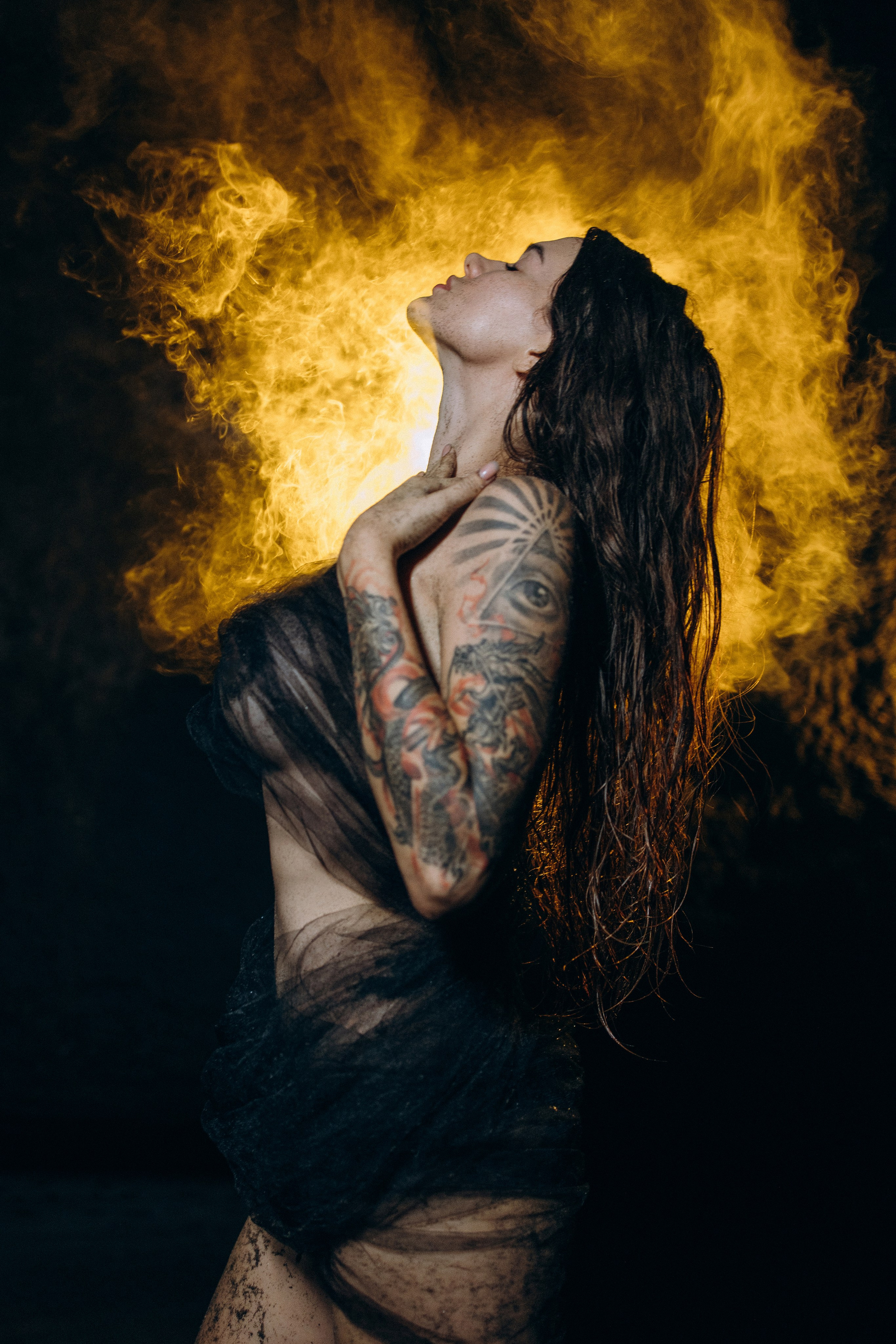 Black Angel. Профессиональный фотограф Нурмиева Вероника