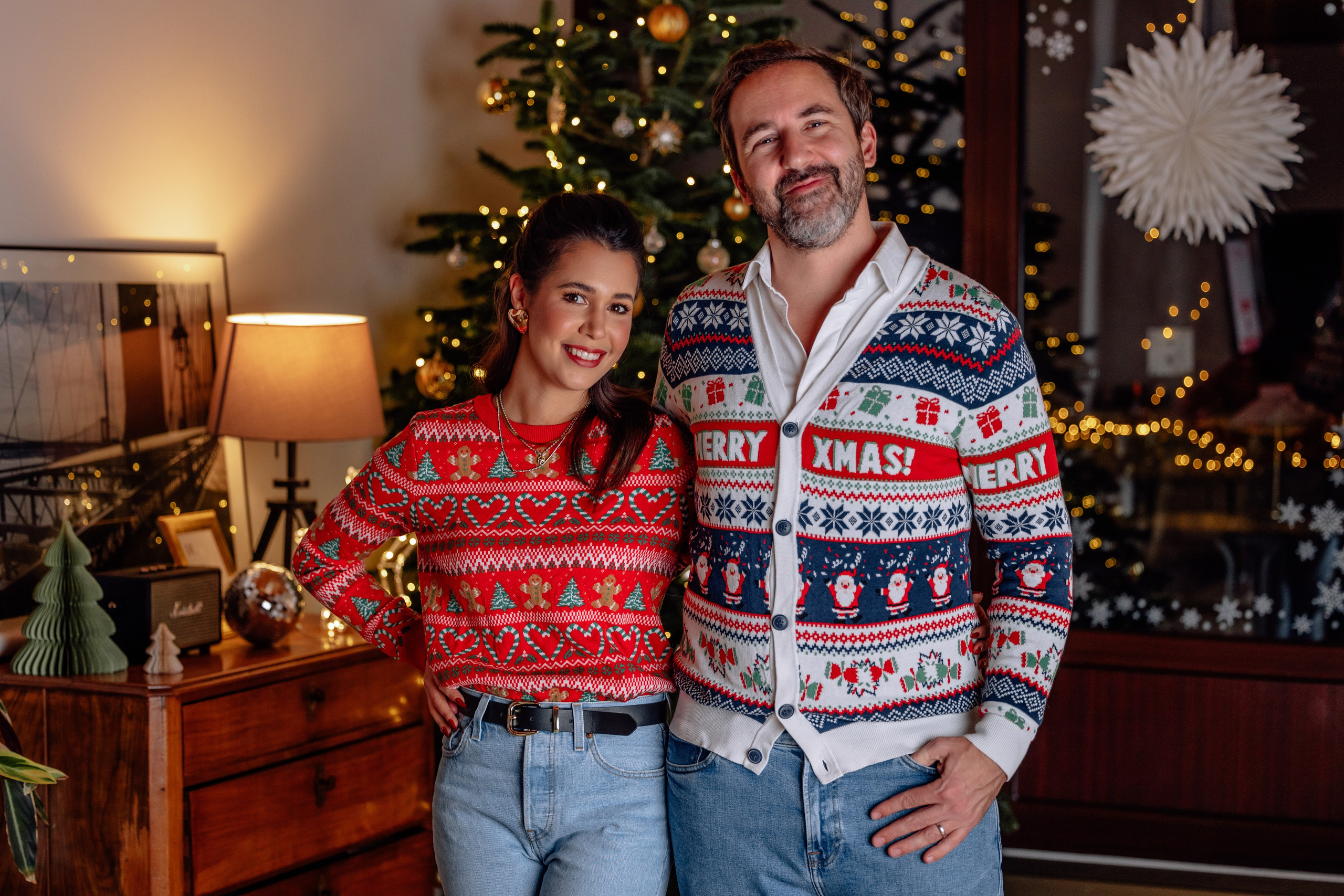 Weihnachten Zuhause. Hochzeitsfotograf München Taufe Familienfotograf Tanja Mauke