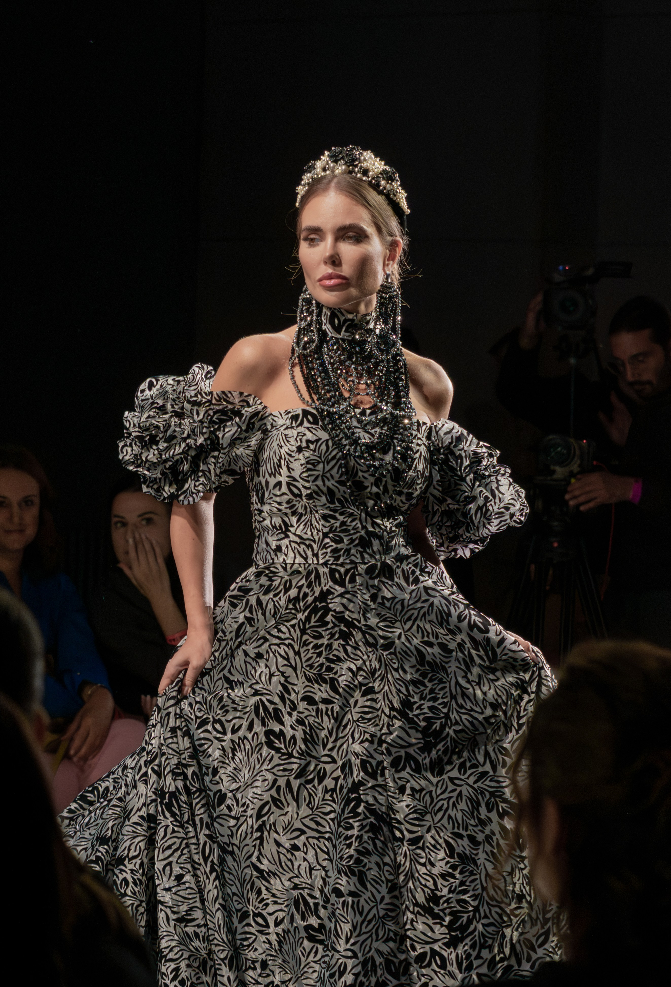 SERBIA FASHION WEEK 2025 / Woven Destinies” collection Designer: Katrina Ivanyushkina. Victoria Fedoseenko. Photographer from Serbia
